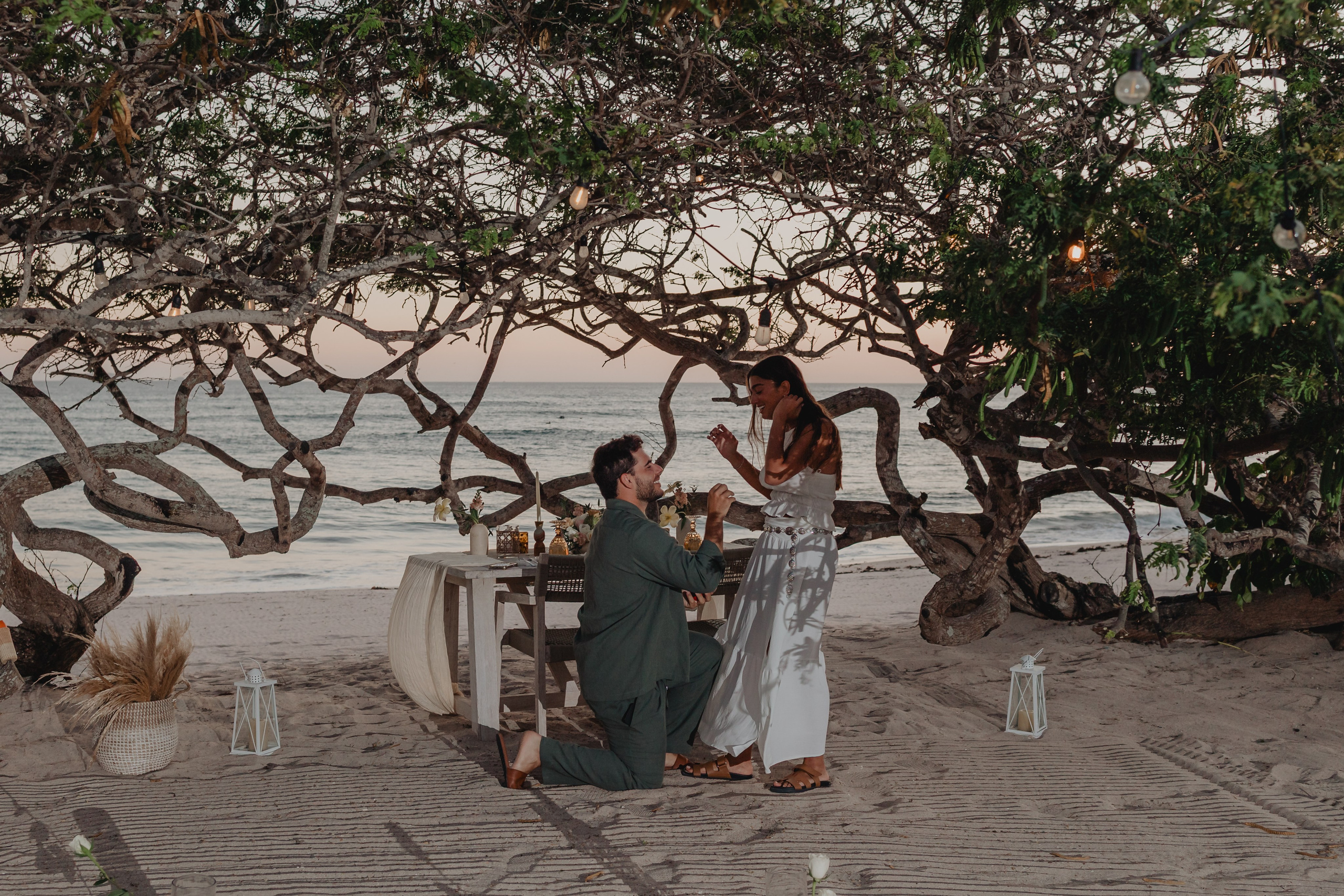 Punta Mita Engagement Session: Love Framed by the Pacific