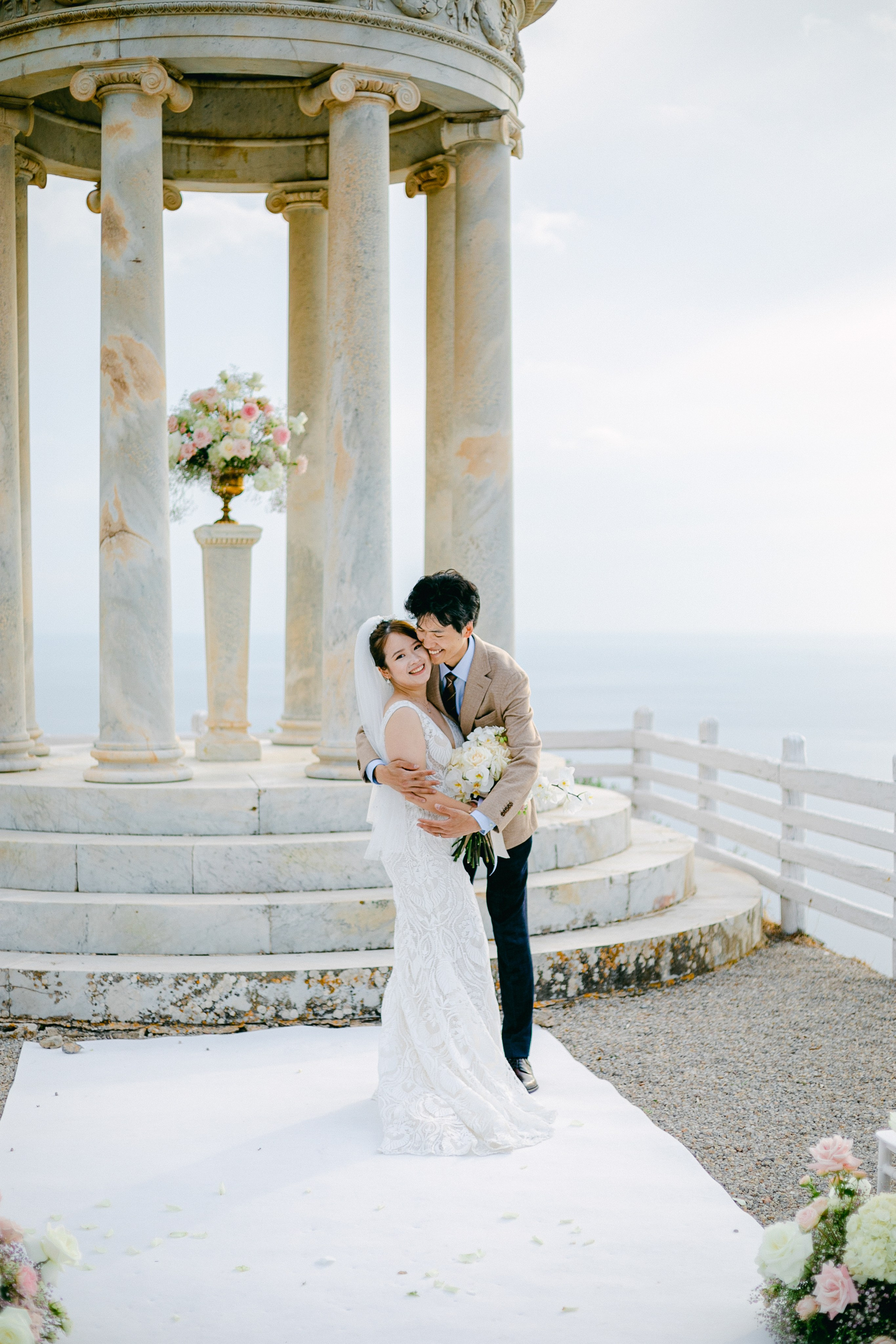 Chenyi & Tiangseng. Wedding Celebrant in Mallorca Iban Collin