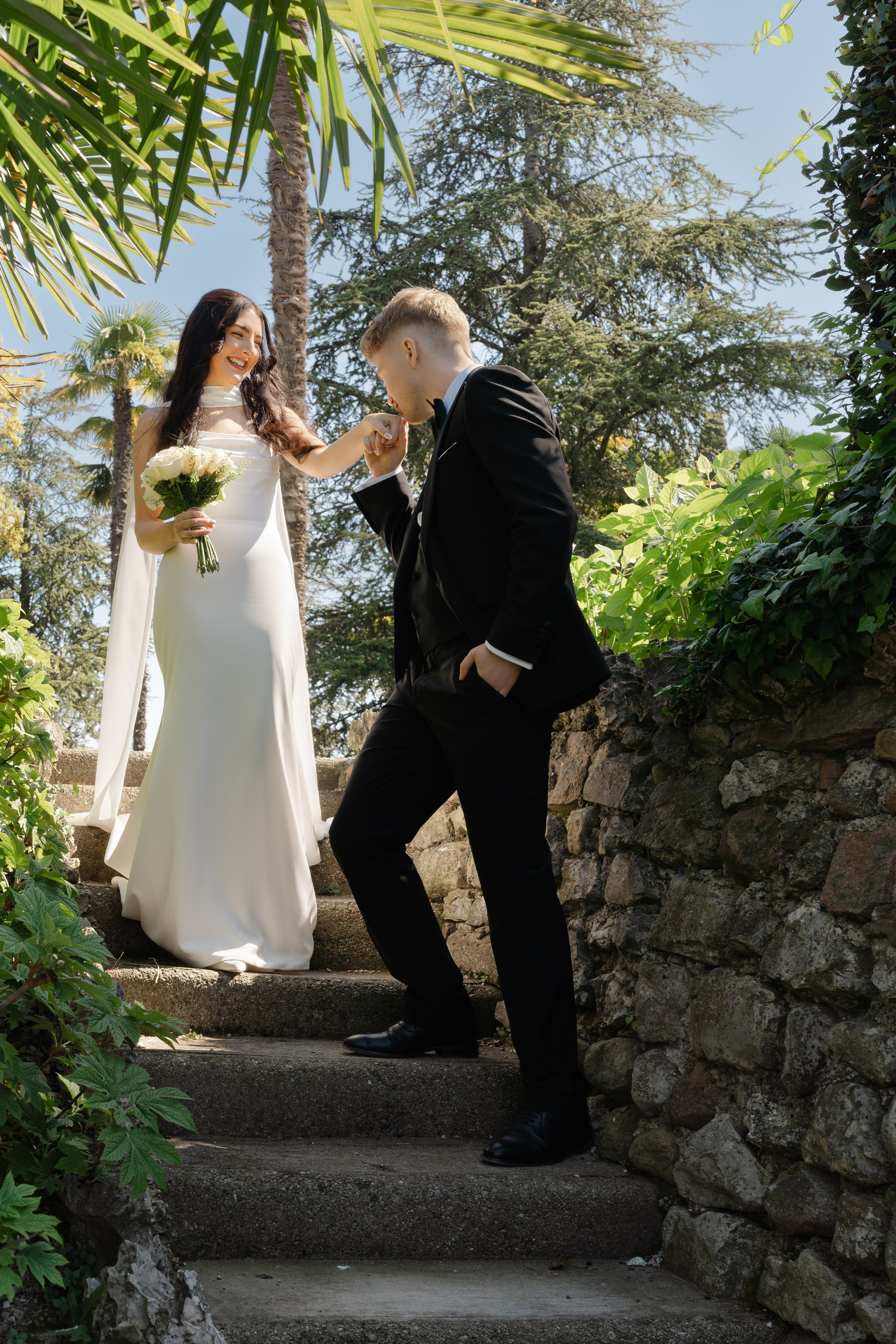 NATALIE AND ANDREW_ ELOPEMENT on LAKE GARDA. PHOTOGRAPHER IN ITALY