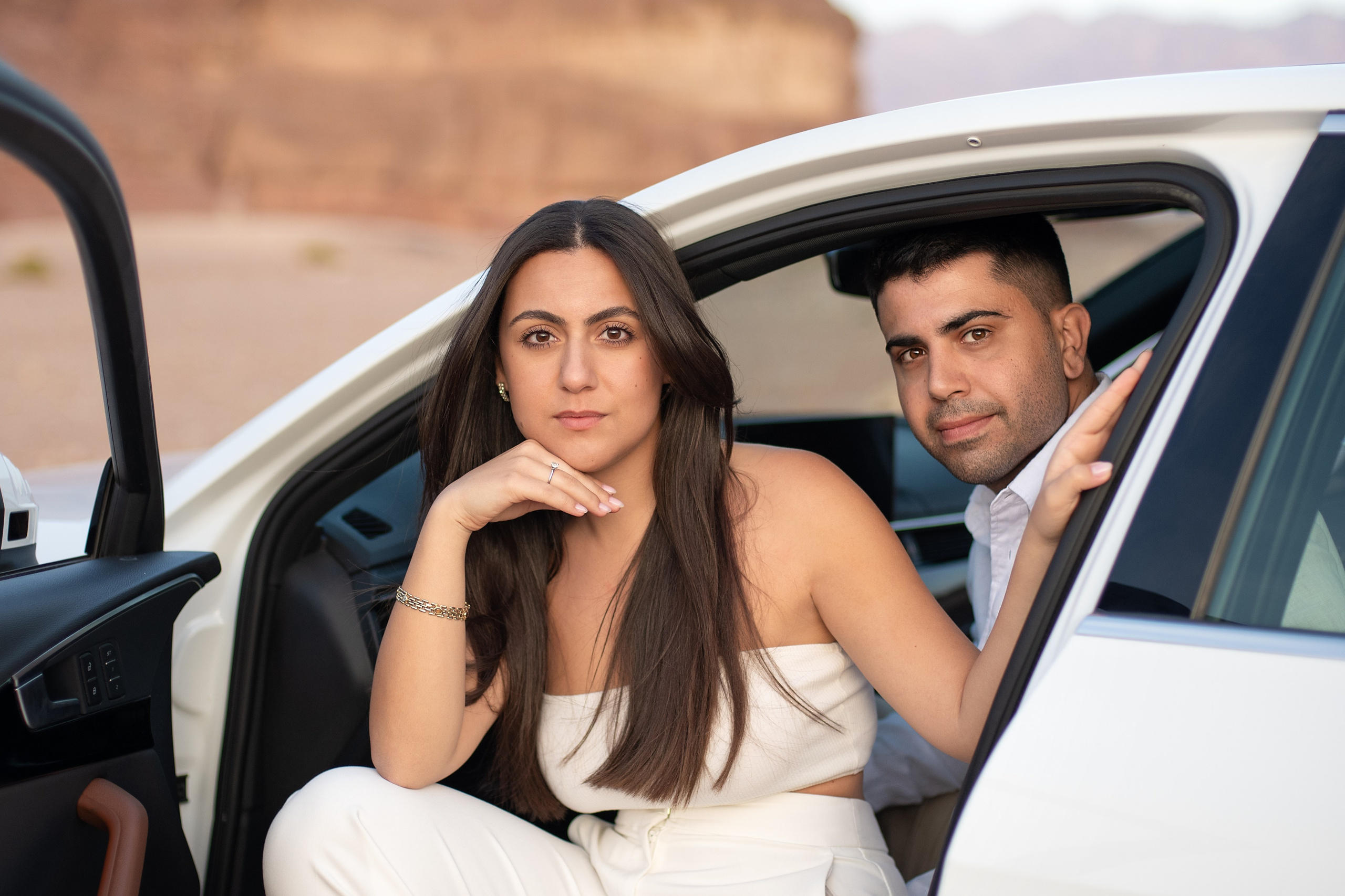 Save the Date for Jess & Gelad in a Timna Canyon. Family children pregnancy love stories photographer in Eilat Israel Olga Amchislavsky