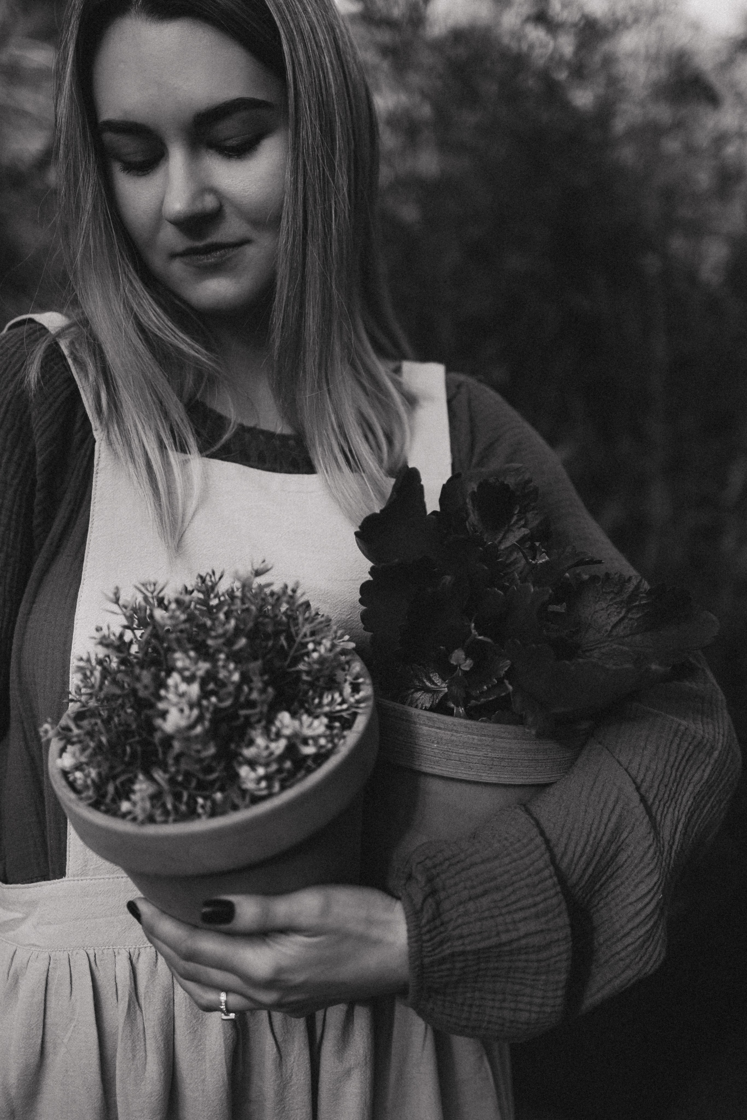 W oranżerii. Rita Chojnowska
