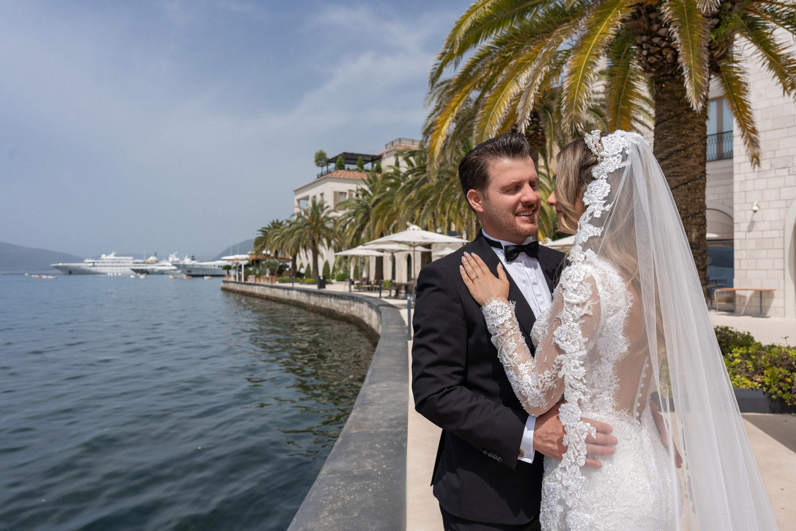 Portomontenegro Engagement Photoshoot. Montenegro Wedding Photographer & Videographer | Maria & Vasilii