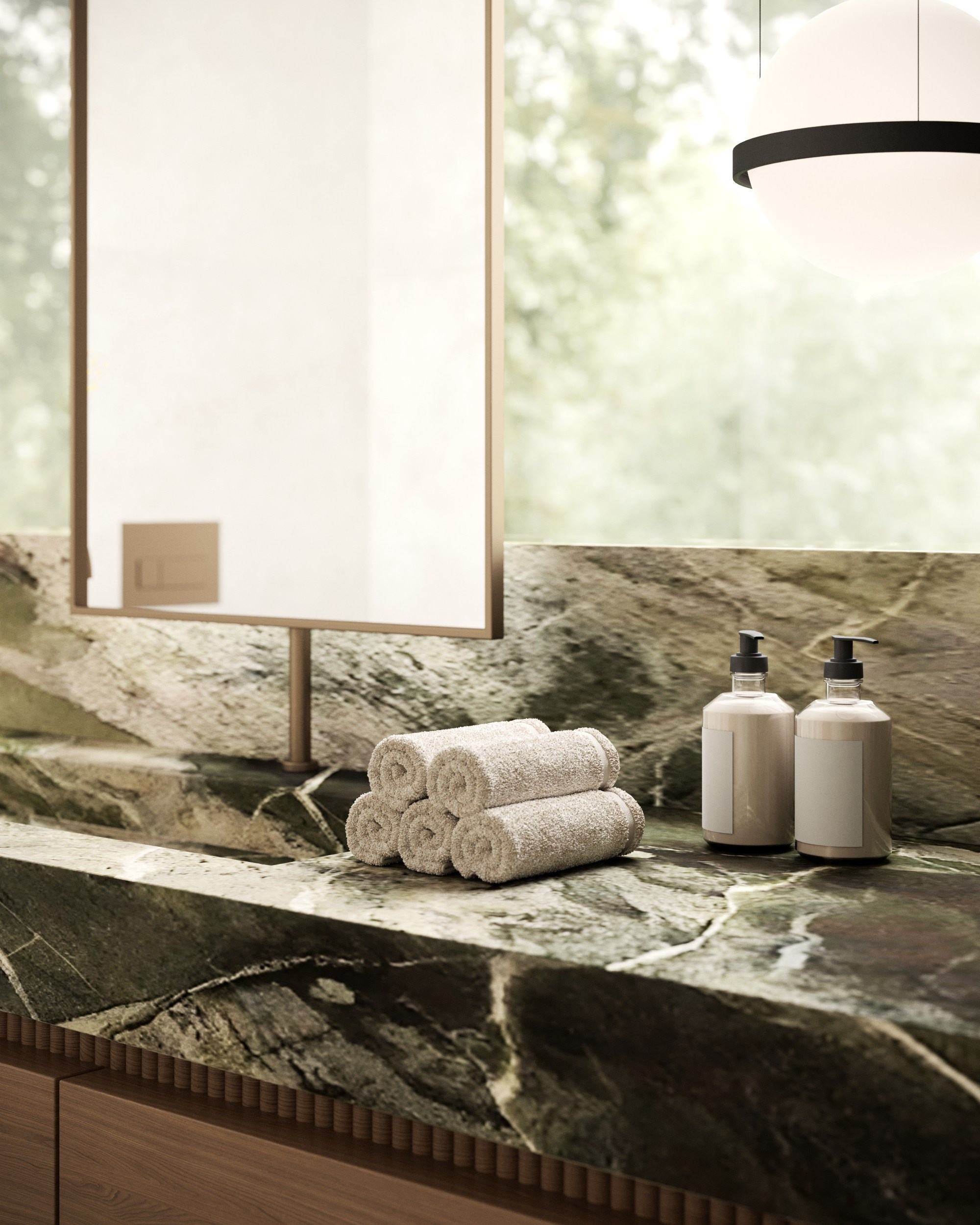 Jumeirah Islands Villa / C’est Ici. Interior designer / visualizer Lisa Oputina