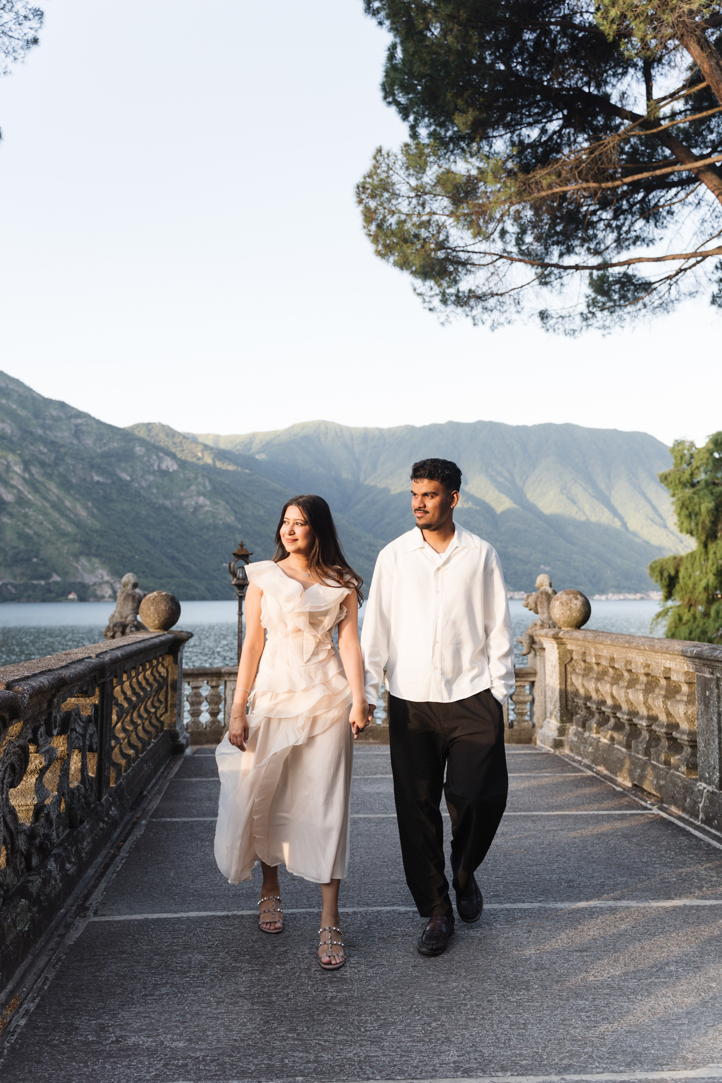 Secret Proposal in Tremezzo. Lake Como Proposal Photographer | Surprise Proposals & Engagements