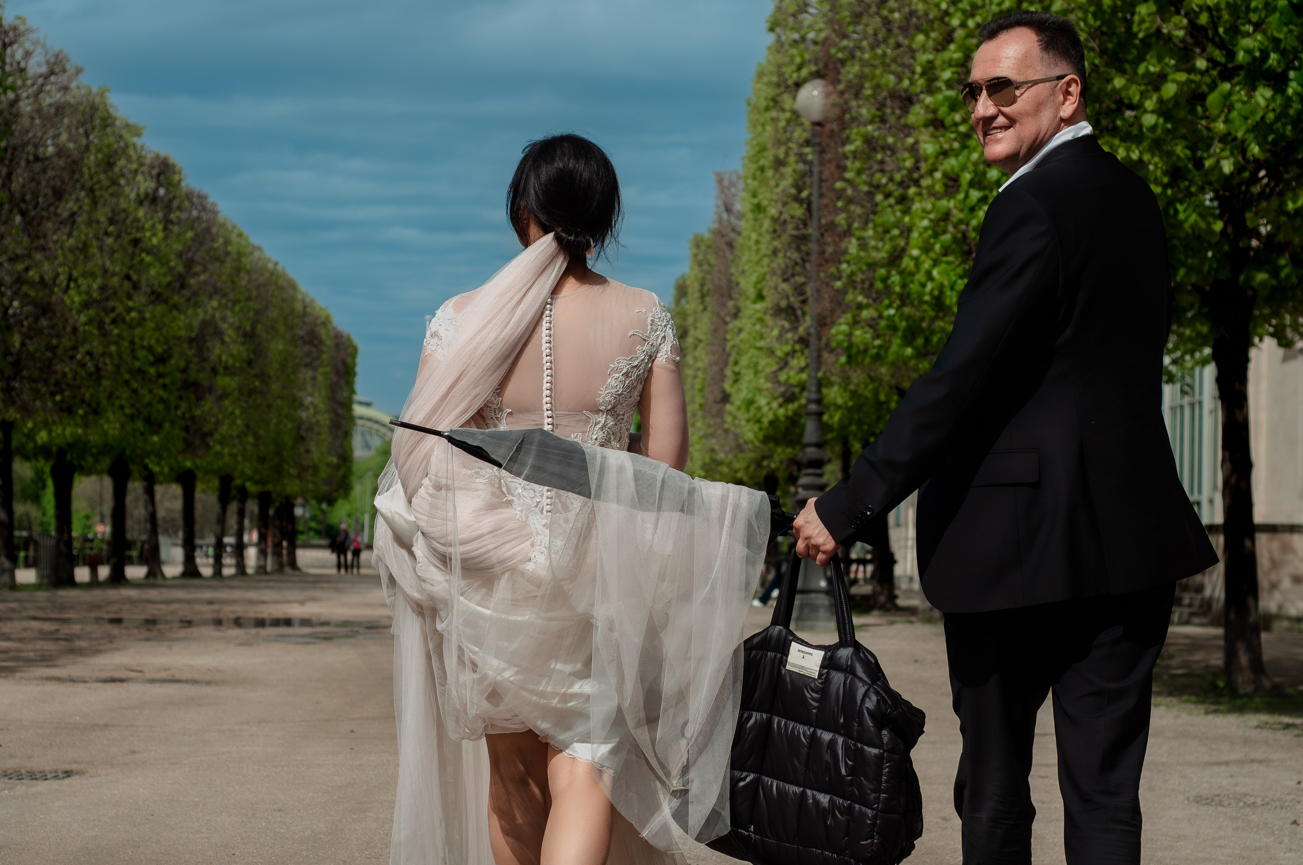 Wedding anniversary photoshoot. Paris photographer — Polina Osipova