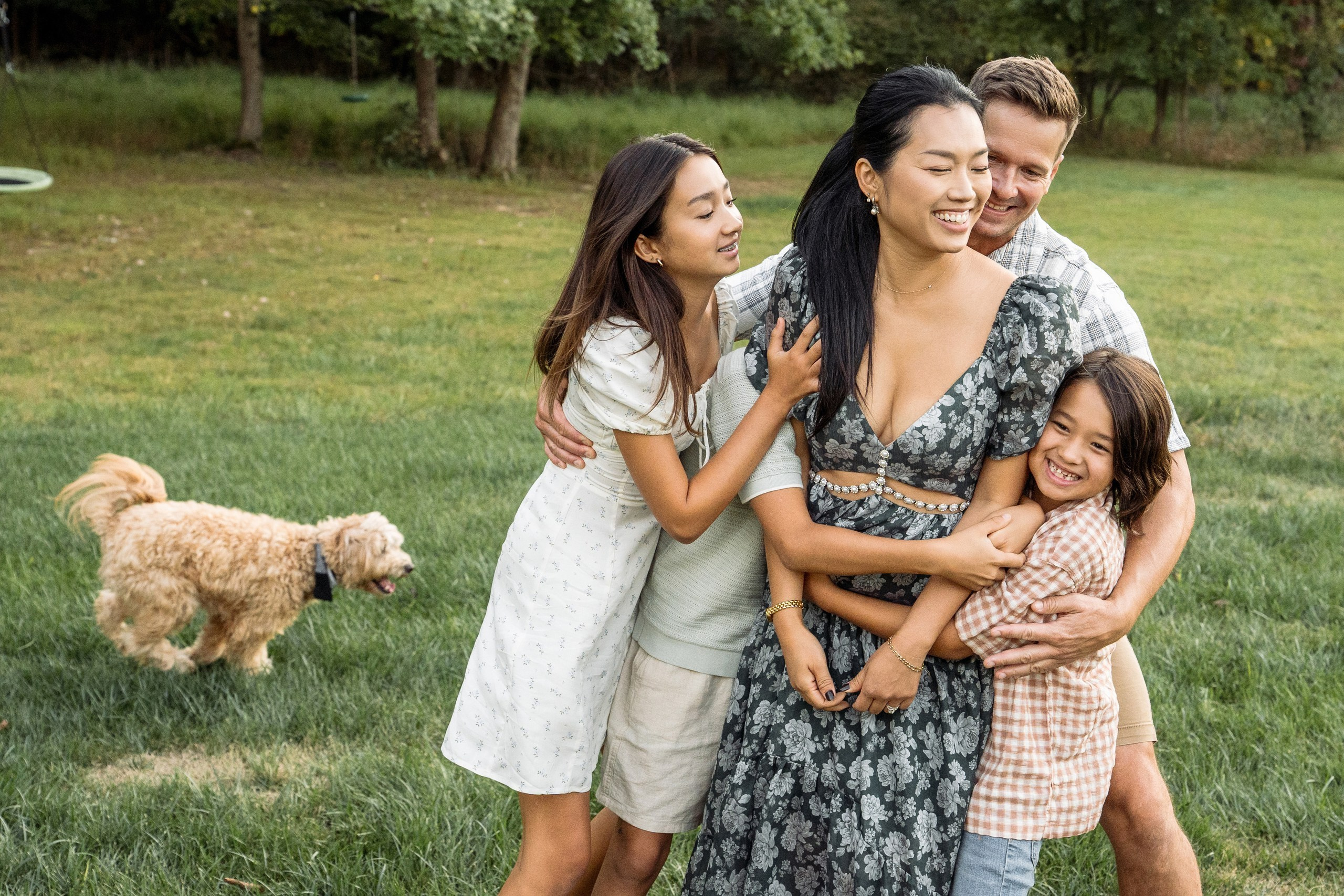 Juyoun, Brian, Jia, Camden, Myles. Alisa Tant — Family and newborn photographer Bucks County, Montgomery county, Philadelphia, NJ