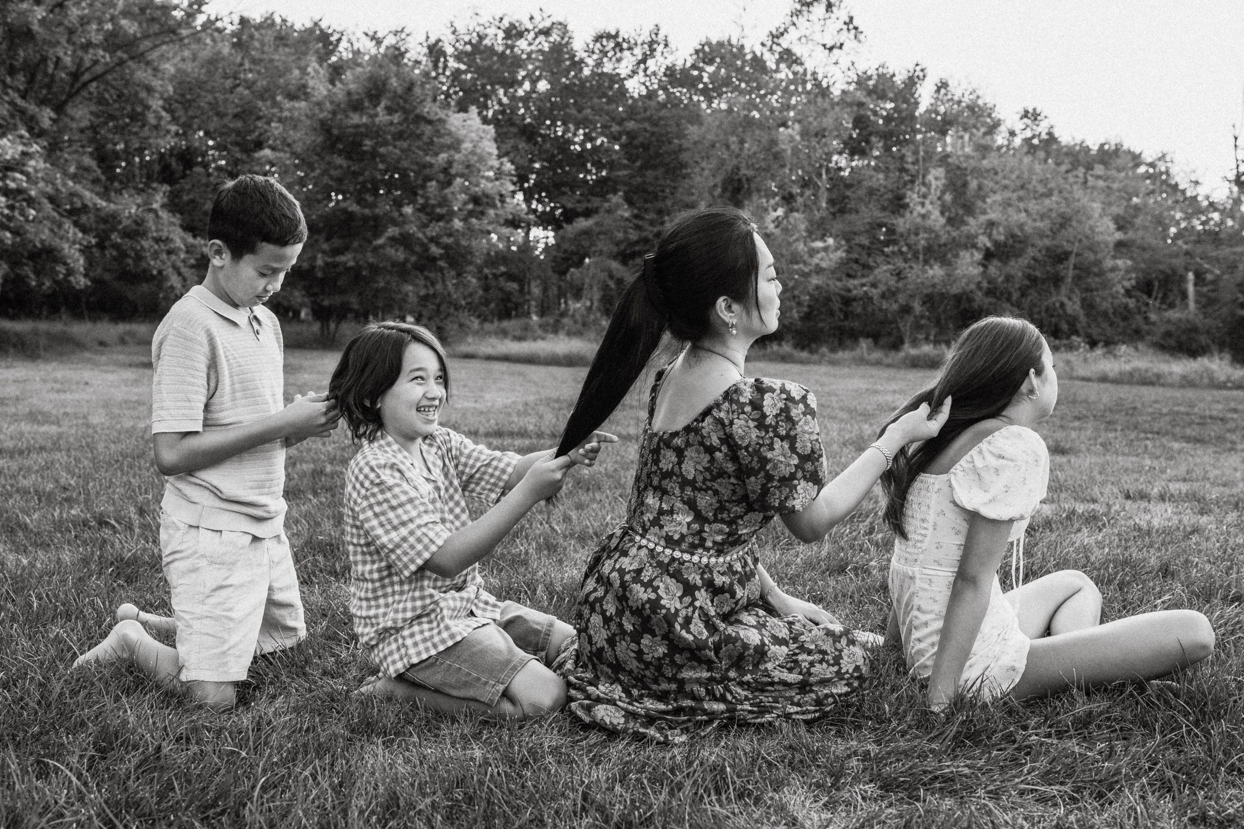 Juyoun, Brian, Jia, Camden, Myles. Alisa Tant — Family and newborn photographer Bucks County, Montgomery county, Philadelphia, NJ