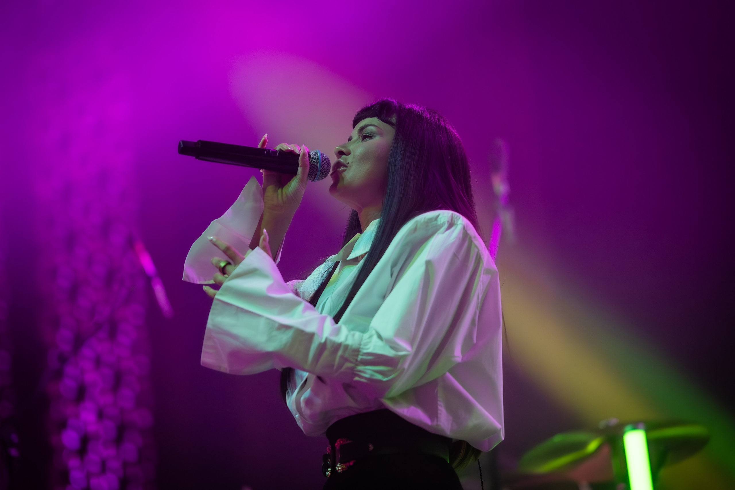 INNA / 2024. Reportage concert portrait photography in the San Francisco Bay Area