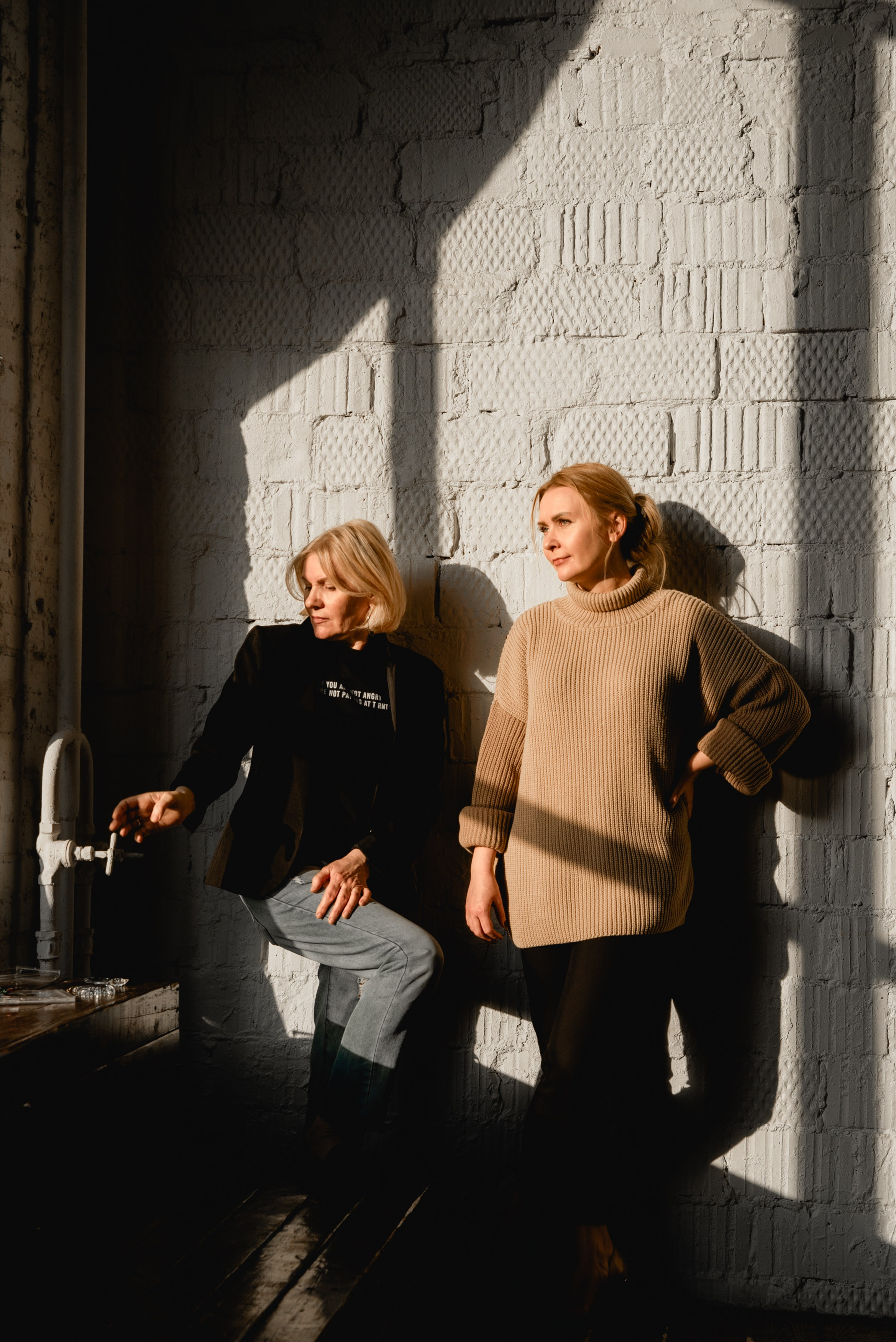 DAUGHTER and MOTHER. Anastasiia Antoniuk portrait, family and couple photographer, Portugal