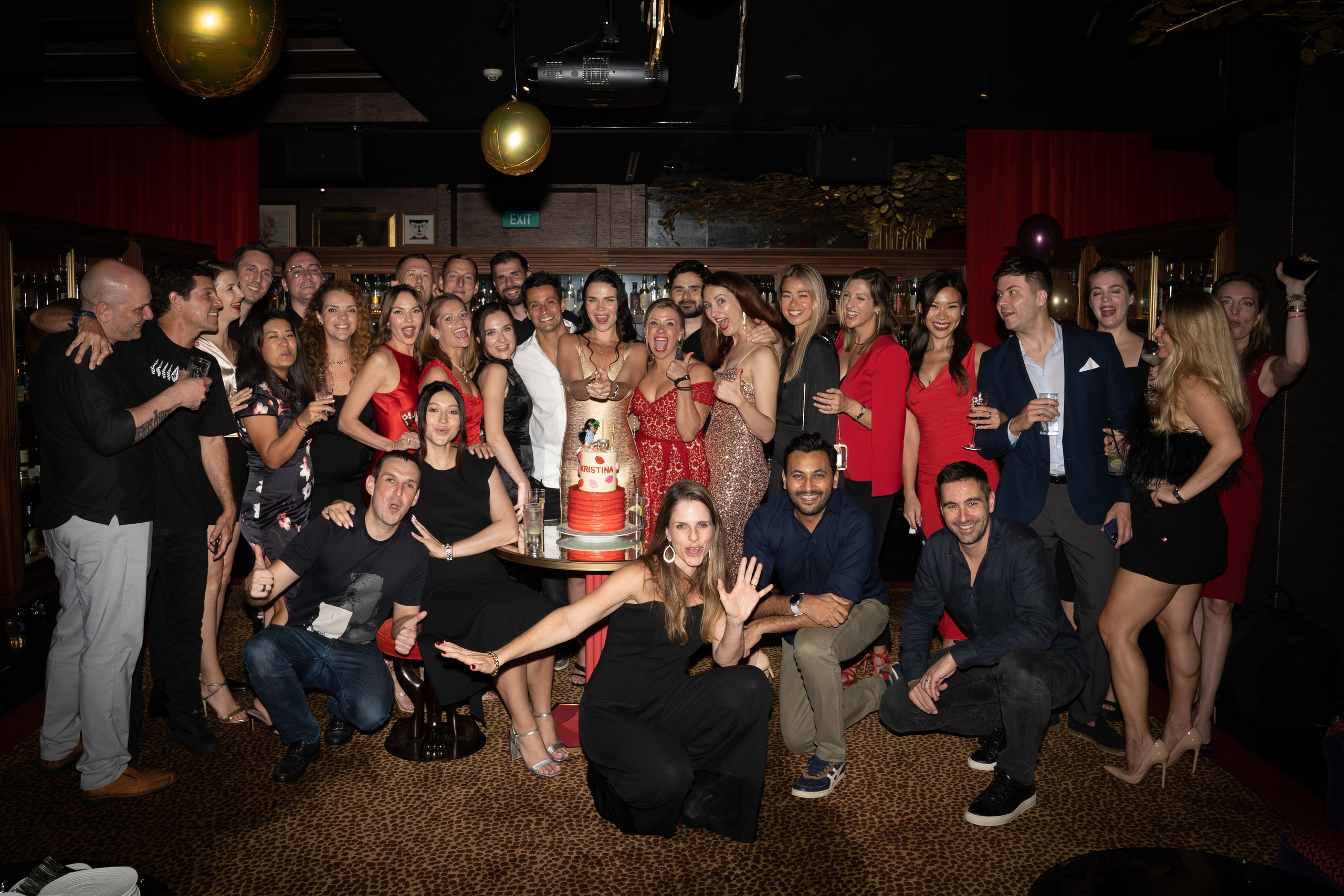 Kristina Birthday party. Dasha in Singapore