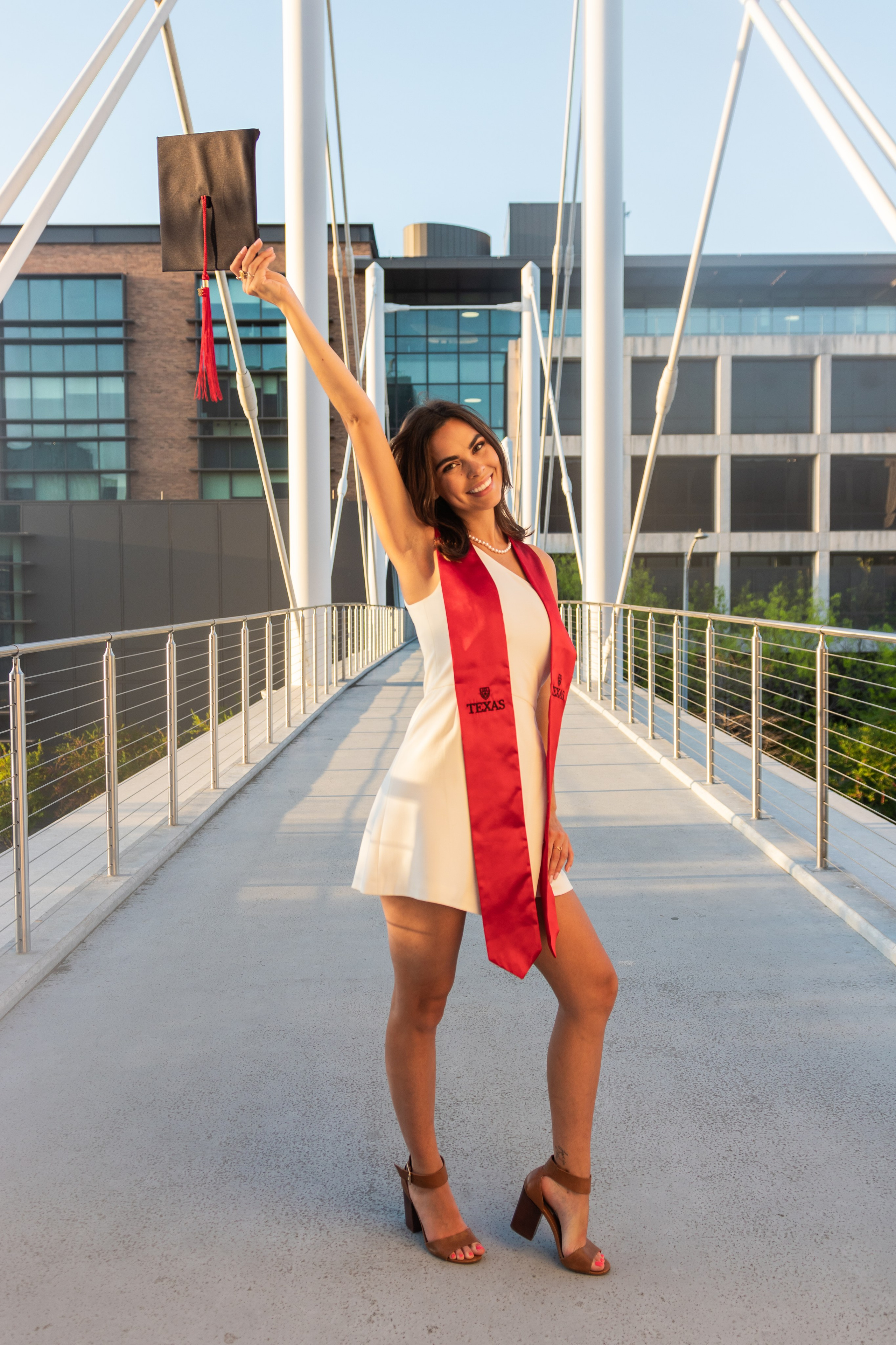 Mia’s senior photoshoot at the University of Texas Austin