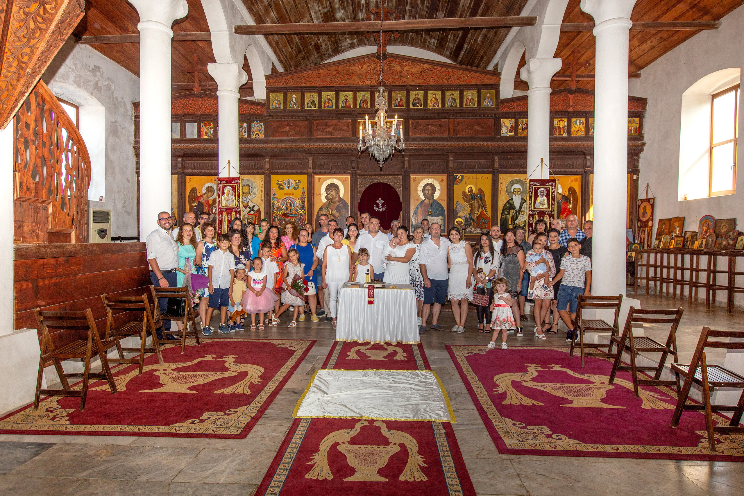 Крещение фото. Семейный фотограф в Бургасе Владимир