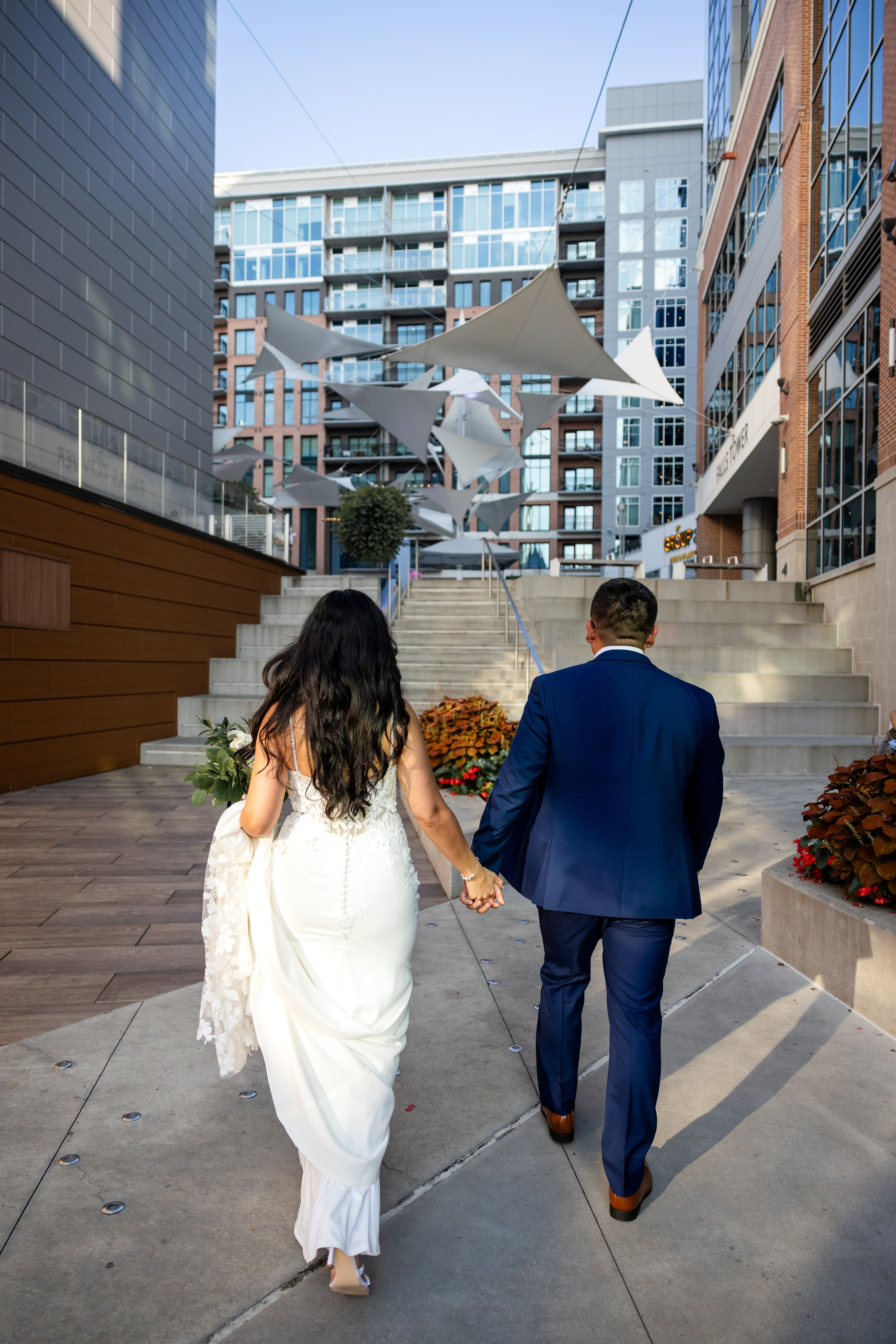 Classic Style & Downtown Charm: Marian & Ramon’s Zen Greenville Wedding. Wedding and portrait photography in Greenville SC