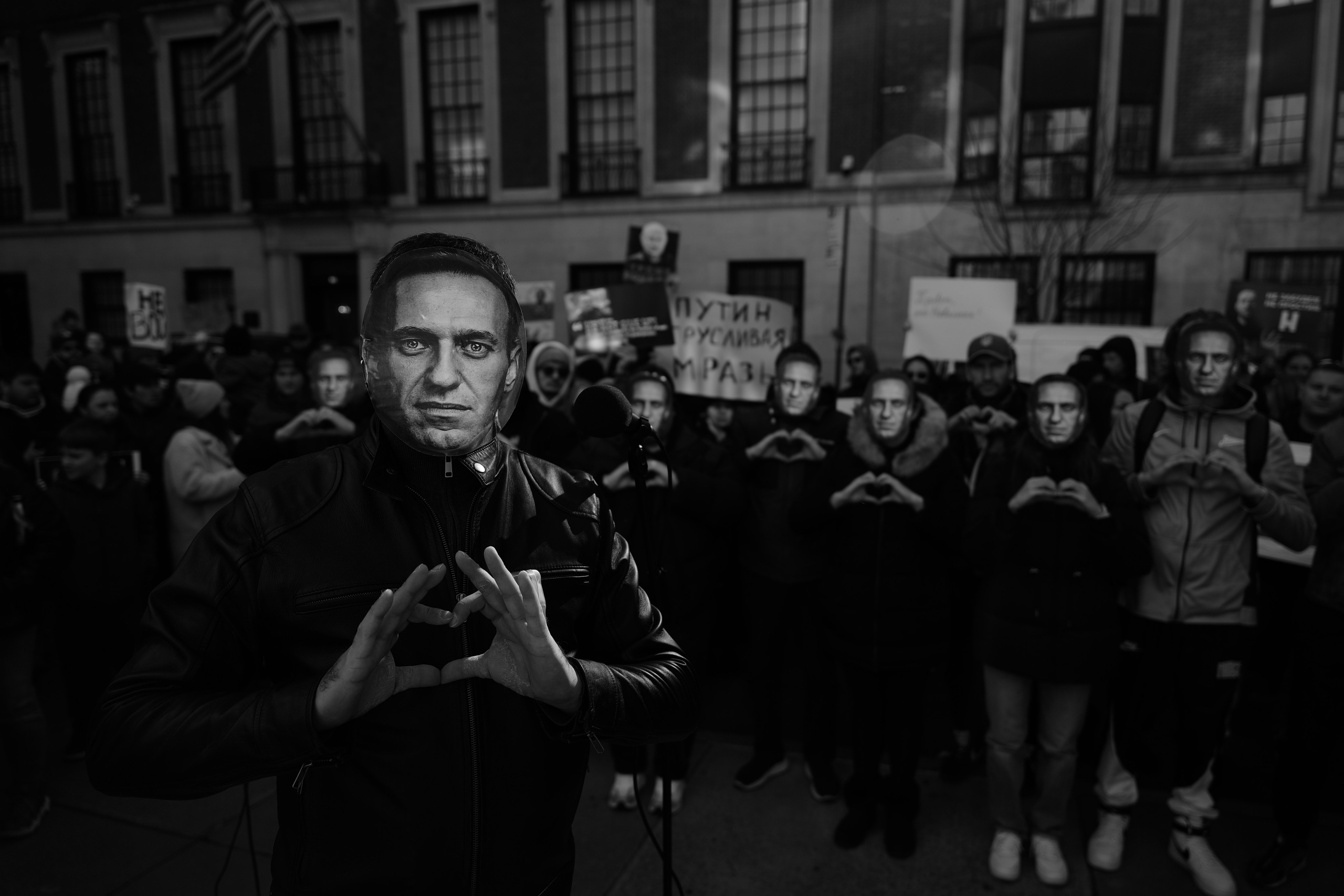 Alexey Navalny in memory. Photographer New York / Los Angeles