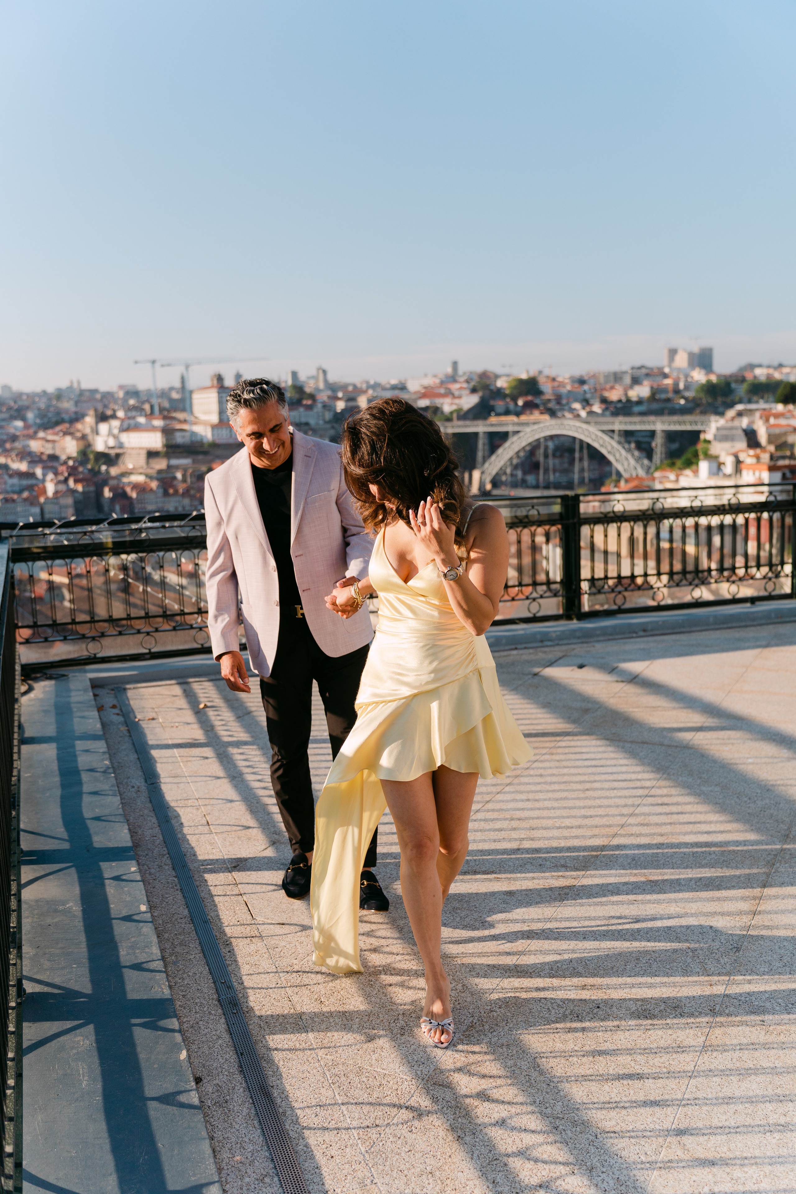 Wedding Proposal at Yeatman Hotel. Wedding and couple photographer in Porto