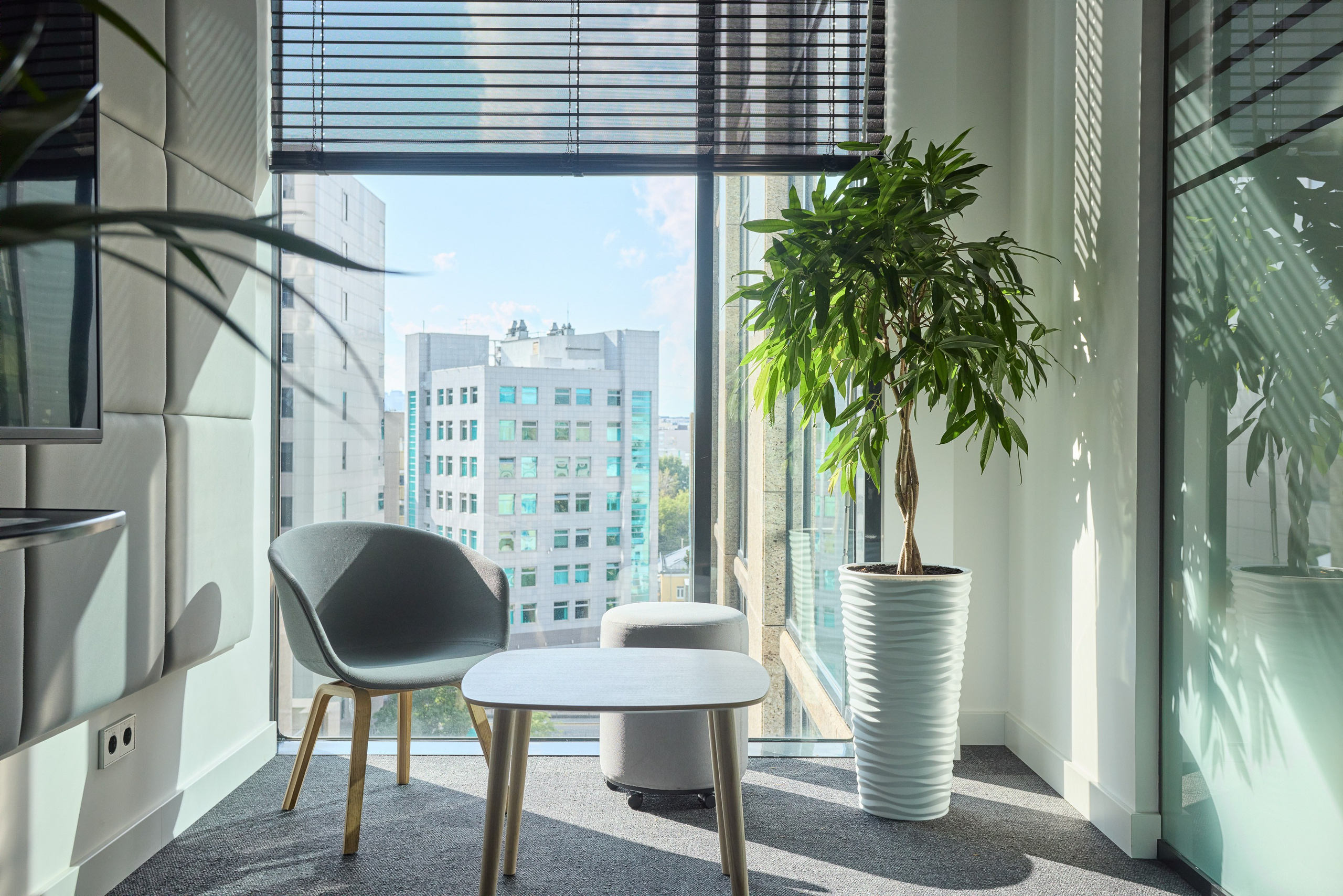 Modern style office meeting room interior - photographer Andrey Dunin