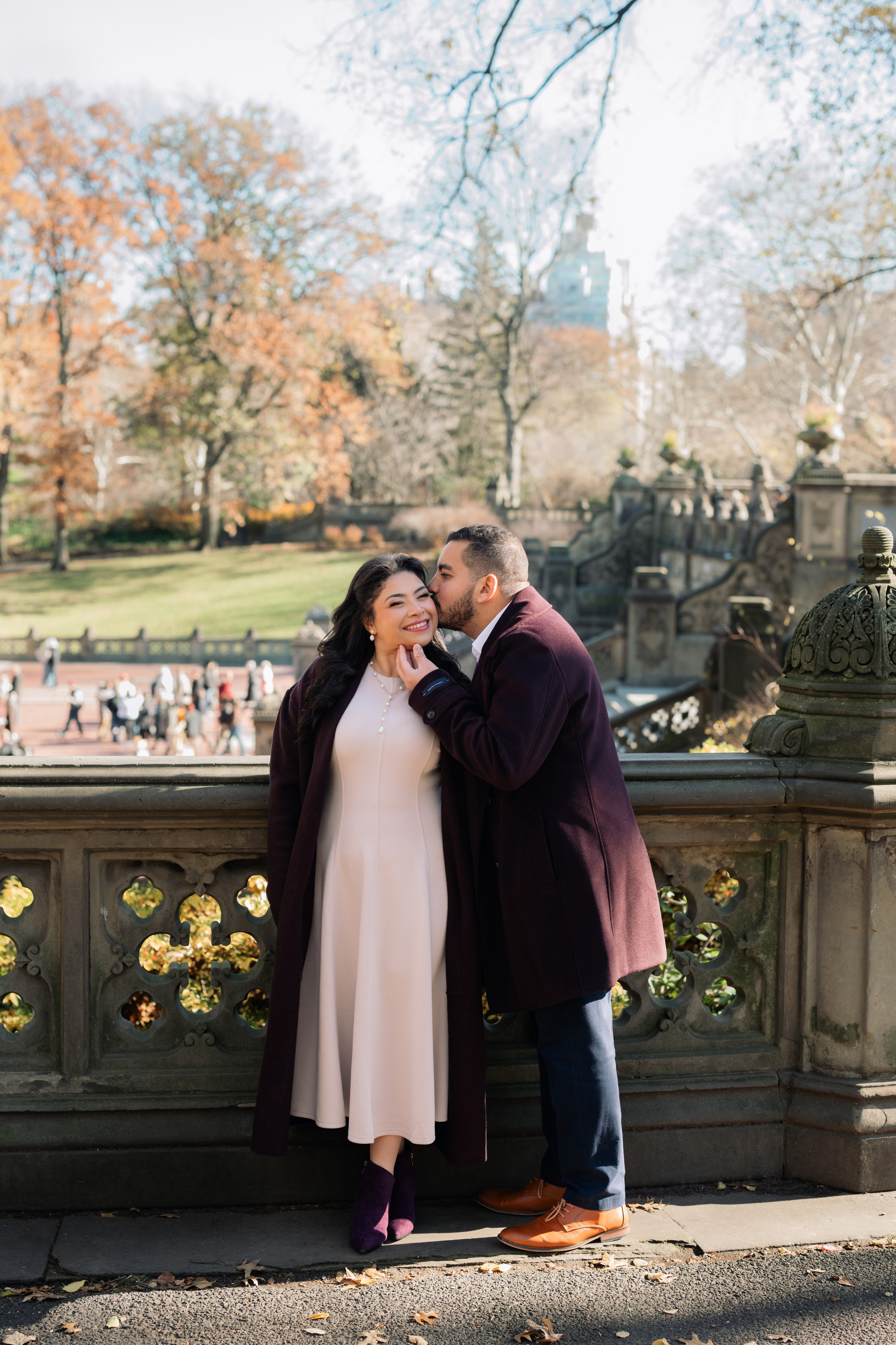 Marina and Mina | Central Park Engagement Session