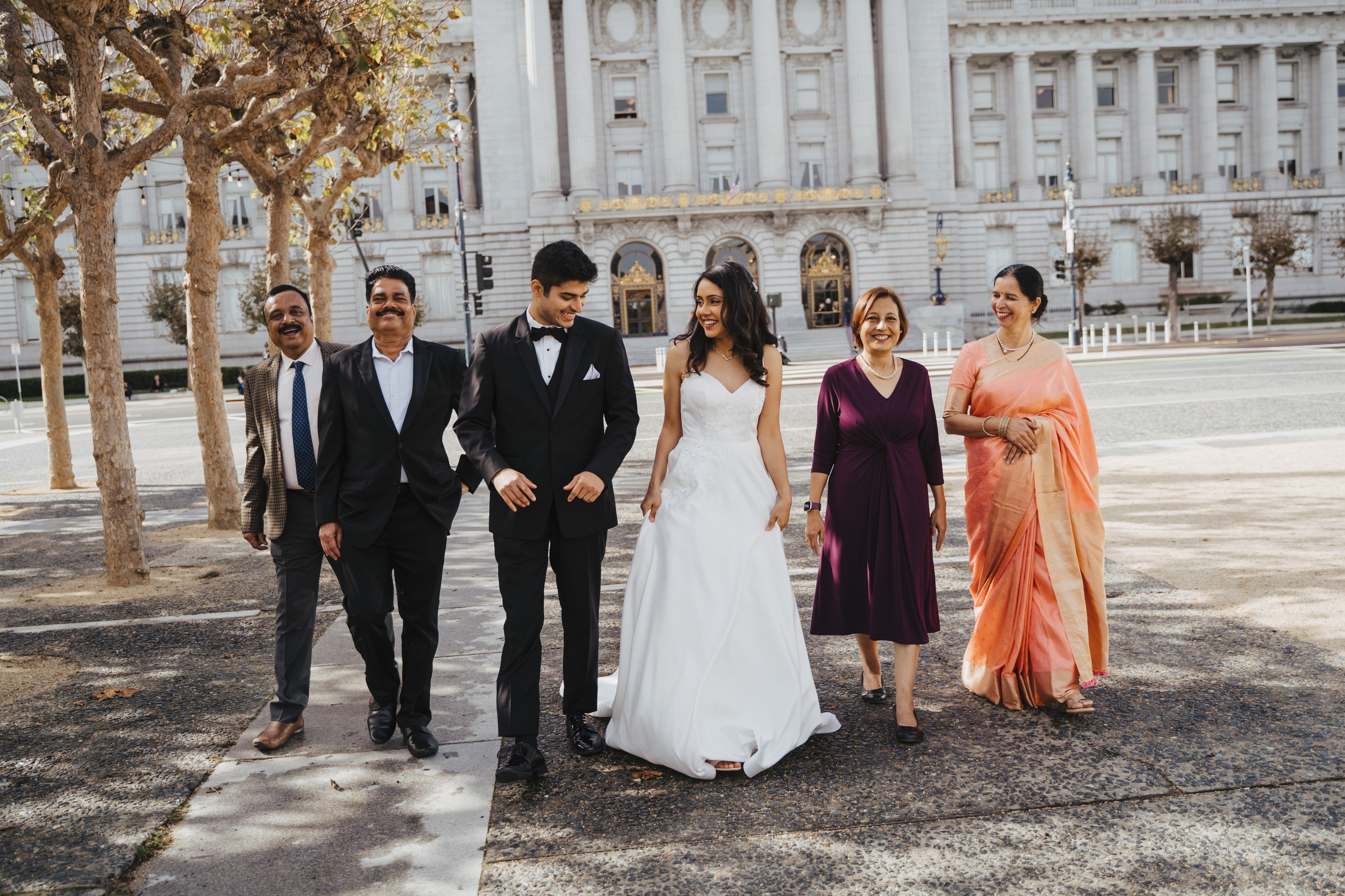 Sity Hall. Wedding family photographer and videographer California San Francisco Bay Area