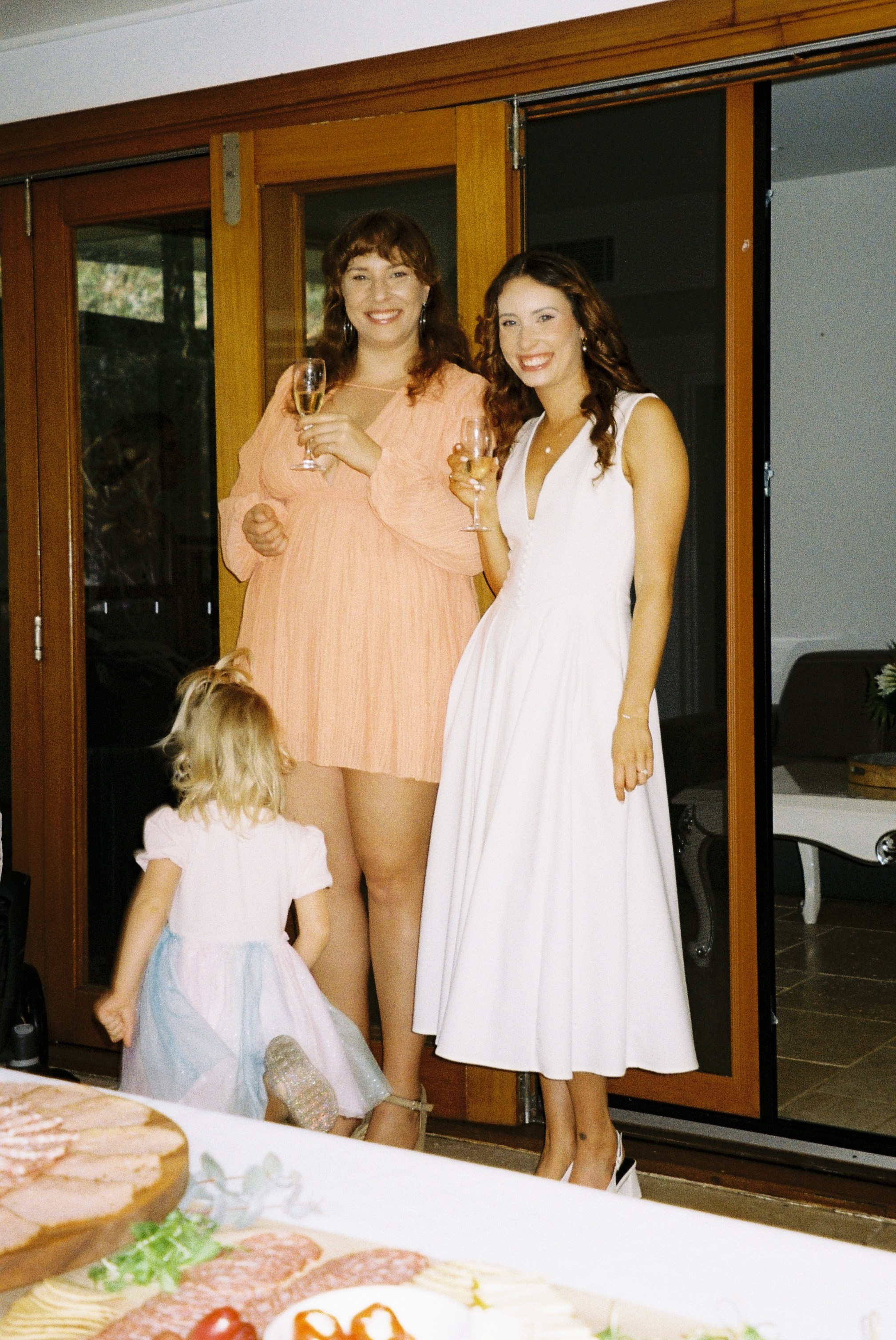 Engagement Party. Film portrait photographer