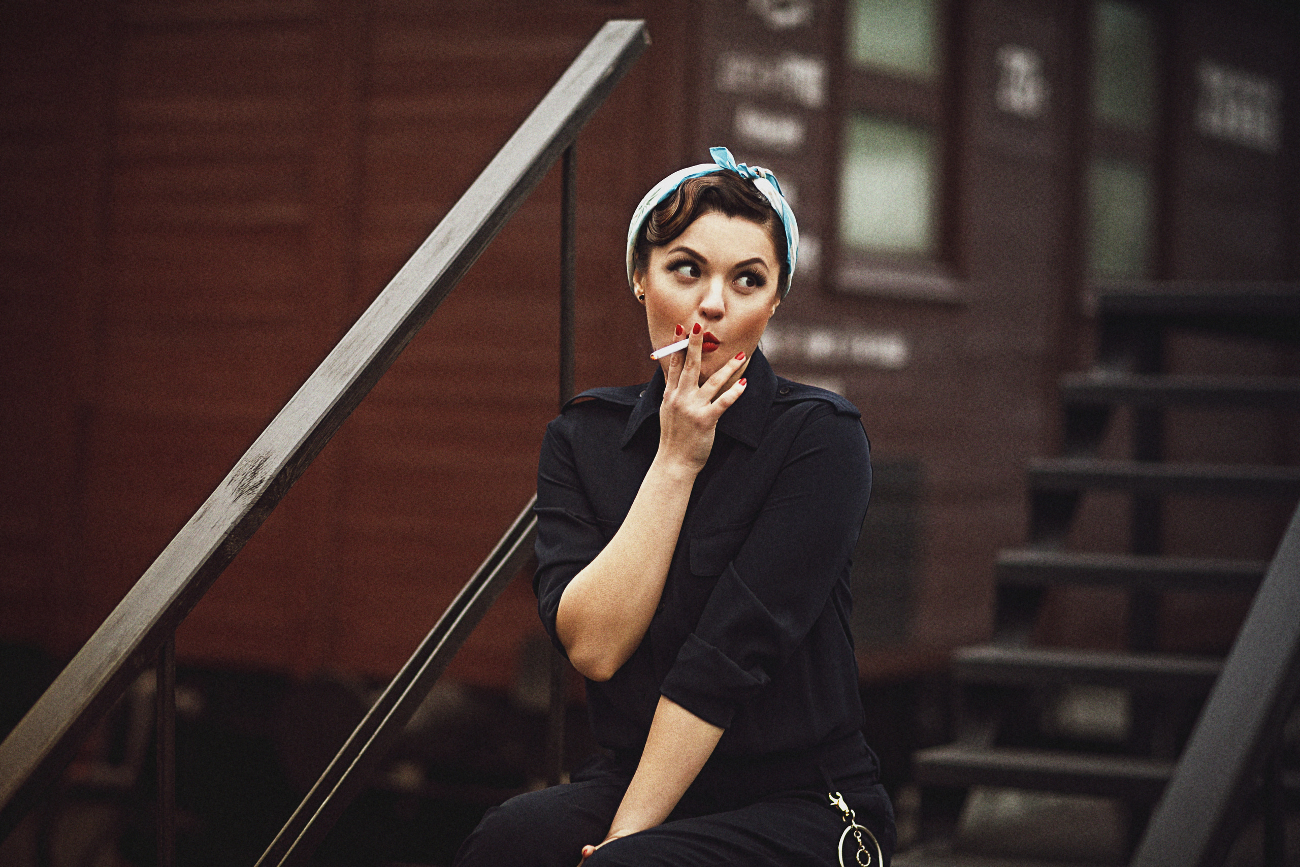 Стилизованная съемка с ретро поездами. Фотограф в Каппадокии / Julia Ganch