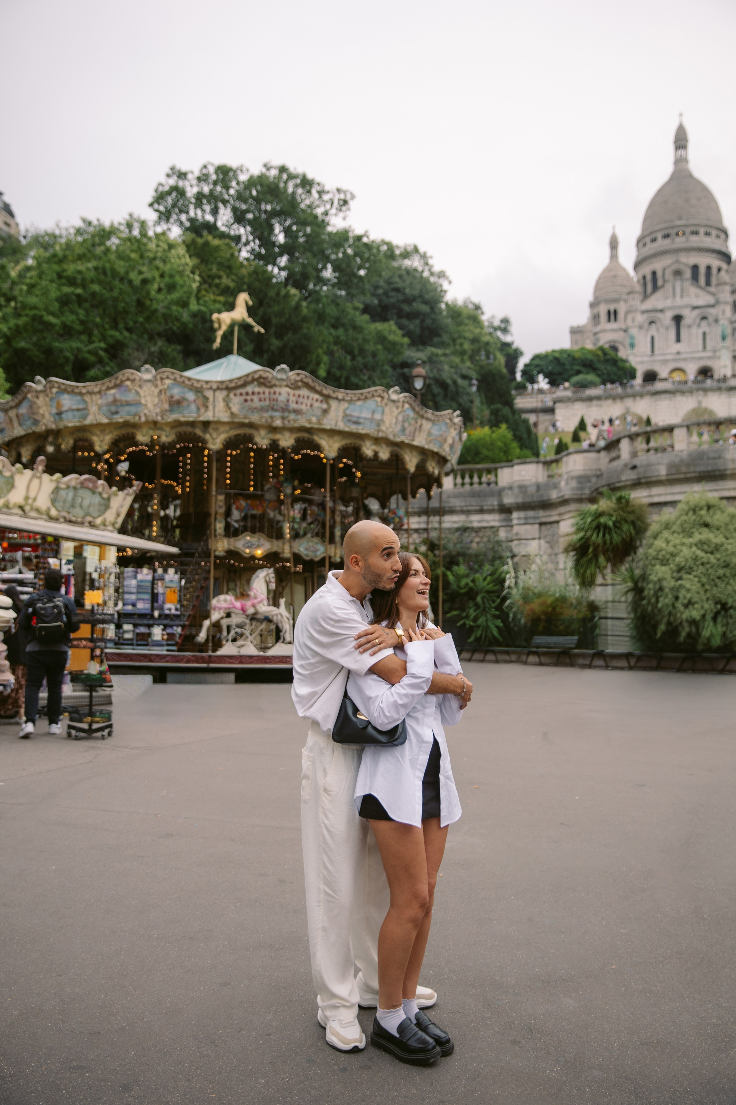 Tim & Pauline — A Parisian Stroll Photoshoot. Свадебный фотограф в Париже