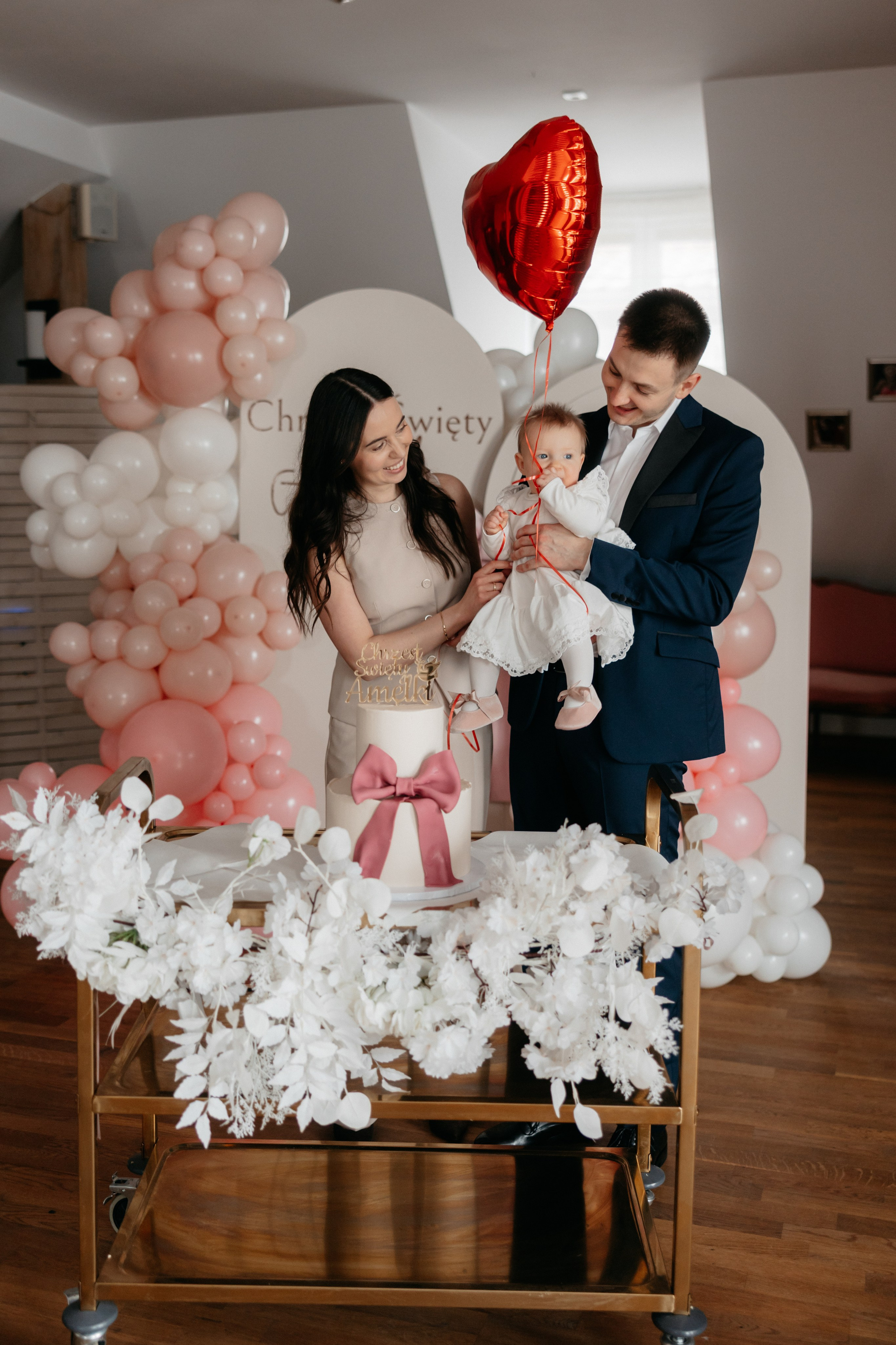 Chrzest Święty Amelki. Fotograf Siedlce