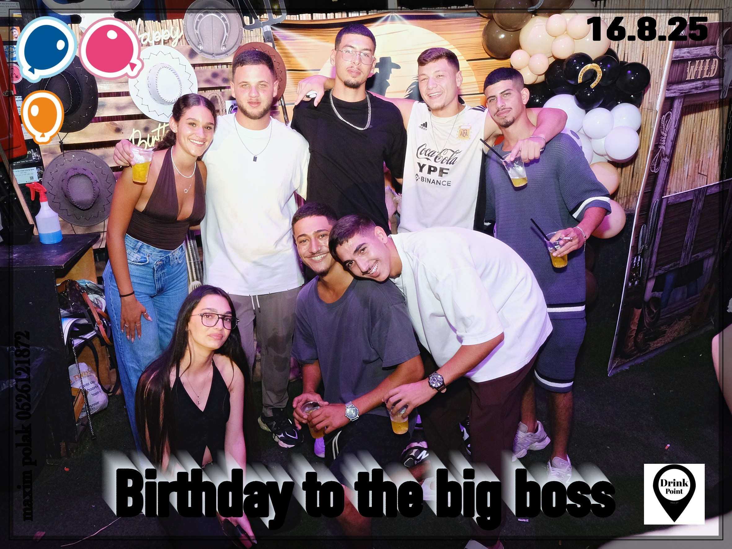 DRINK POINT. Middle East Photo Agency — Photography & Event Magnets — סוכנות צילום והדפסת מגנטים לאירועים