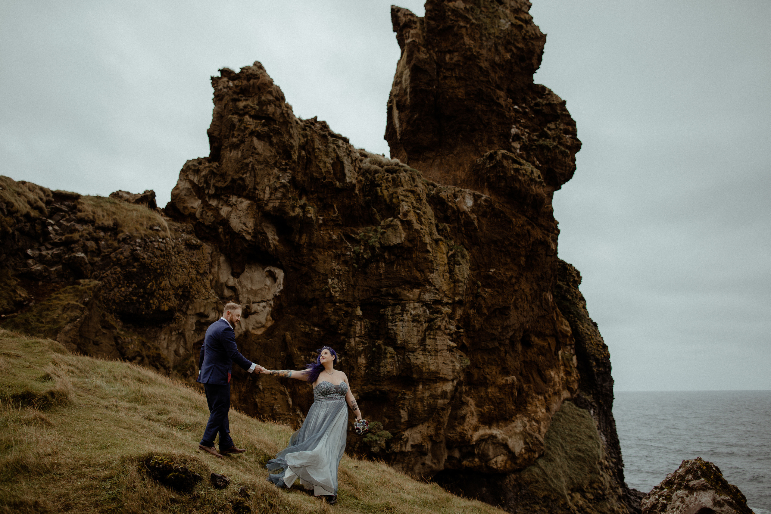 Snaefellsnes elopement Iceland. Iceland elopement photographer & videographer