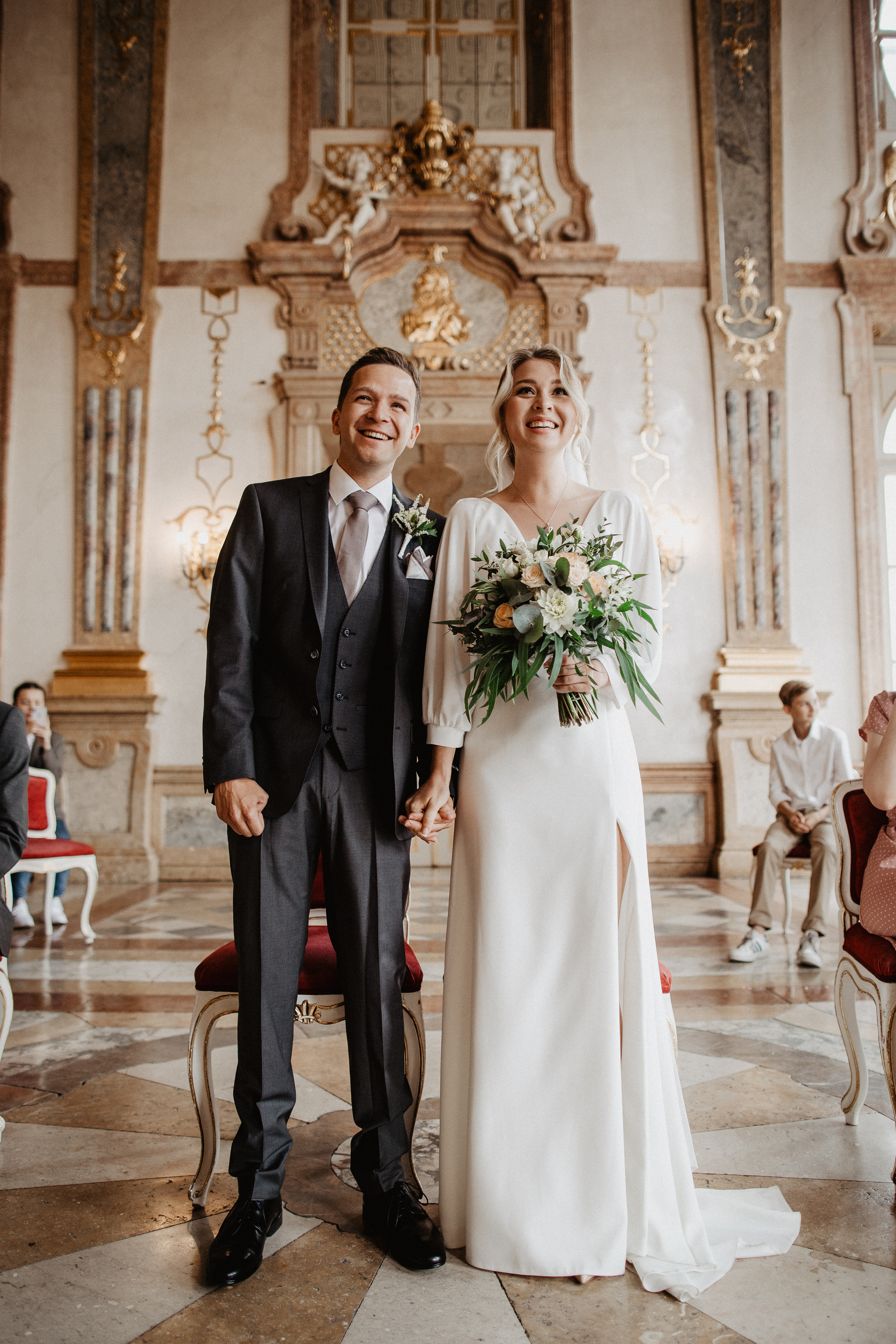 Intimate wedding in Salzburg Austria. Iceland elopement photographer & videographer