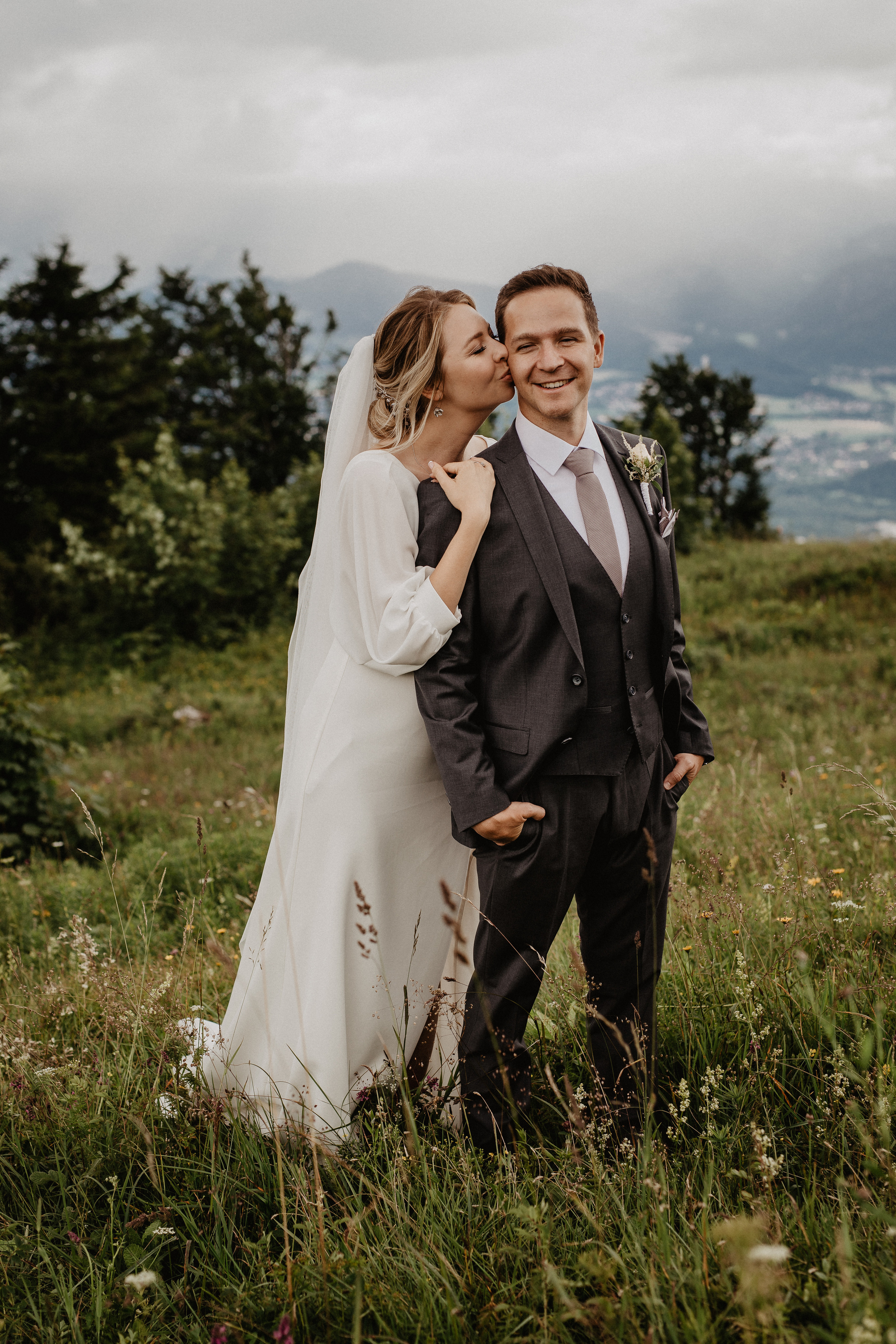 Intimate wedding in Salzburg Austria. Iceland elopement photographer & videographer