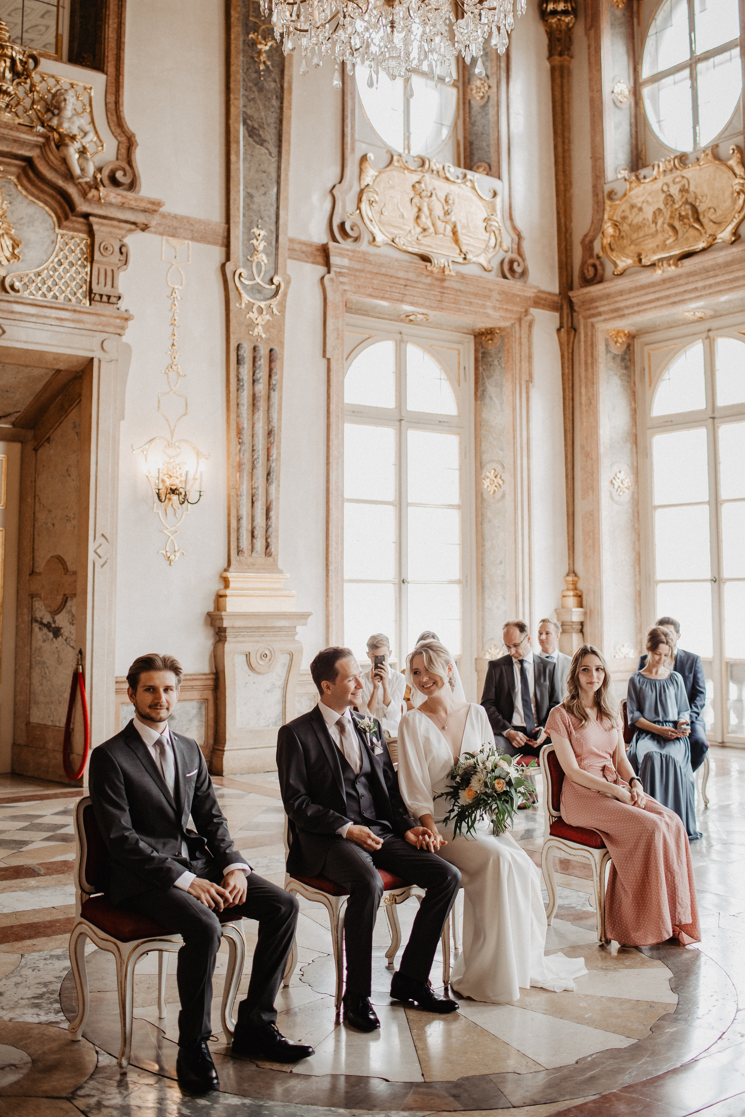 Intimate wedding in Salzburg Austria. Iceland elopement photographer & videographer