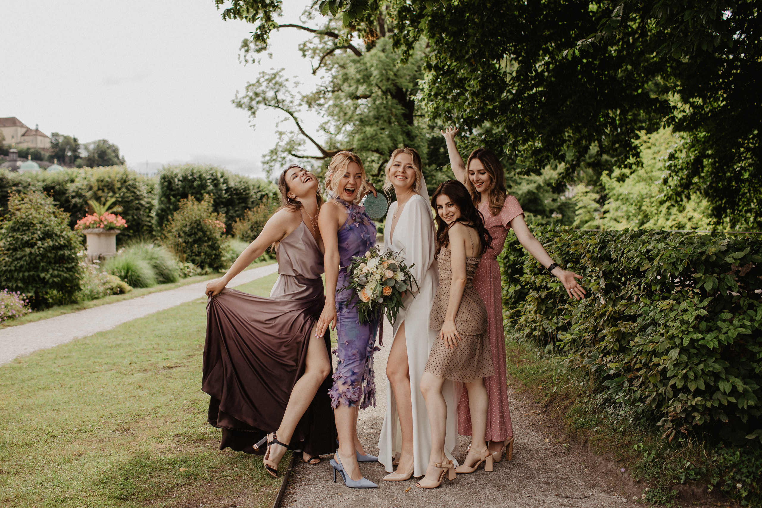 Intimate wedding in Salzburg Austria. Iceland elopement photographer & videographer