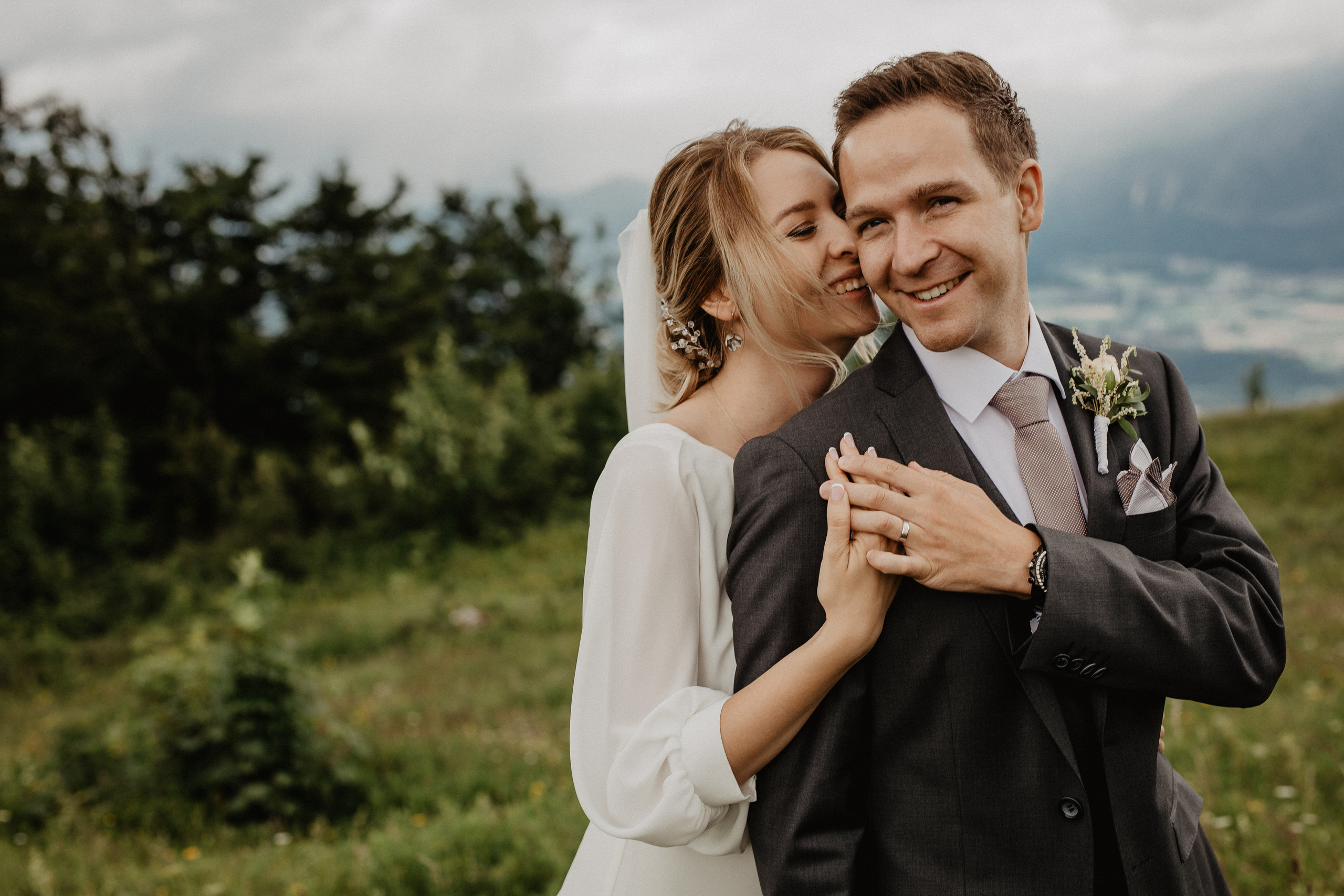 Intimate wedding in Salzburg Austria. Iceland elopement photographer & videographer