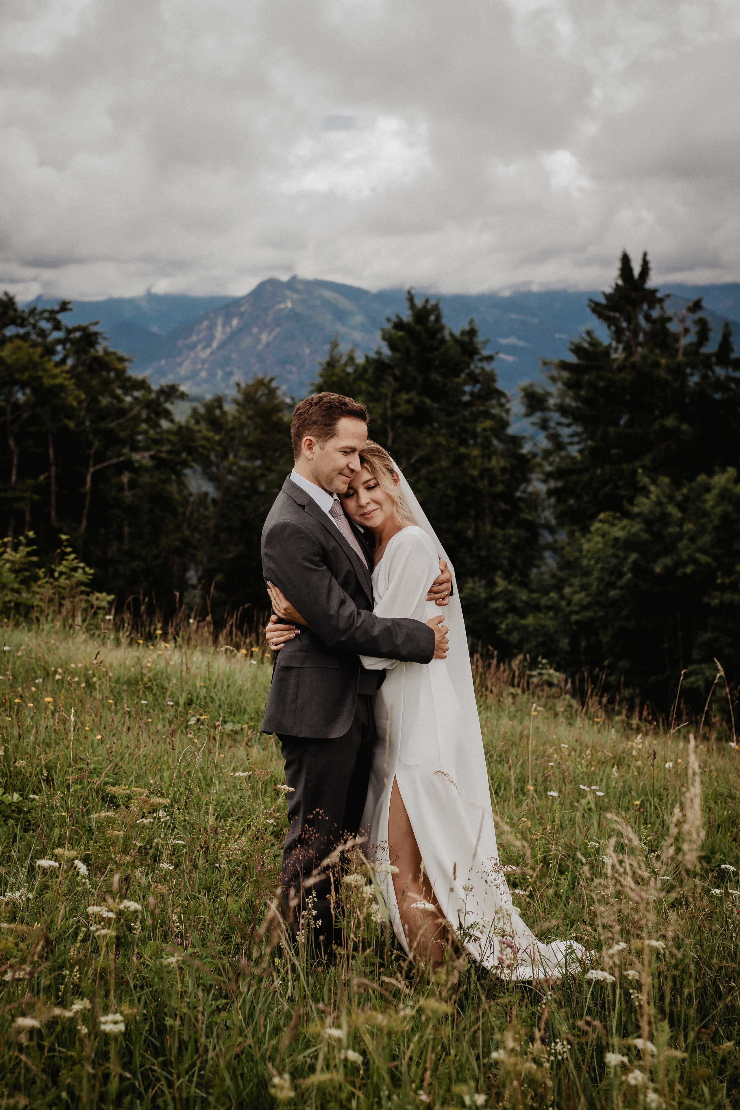 Intimate wedding in Salzburg Austria. Iceland elopement photographer & videographer