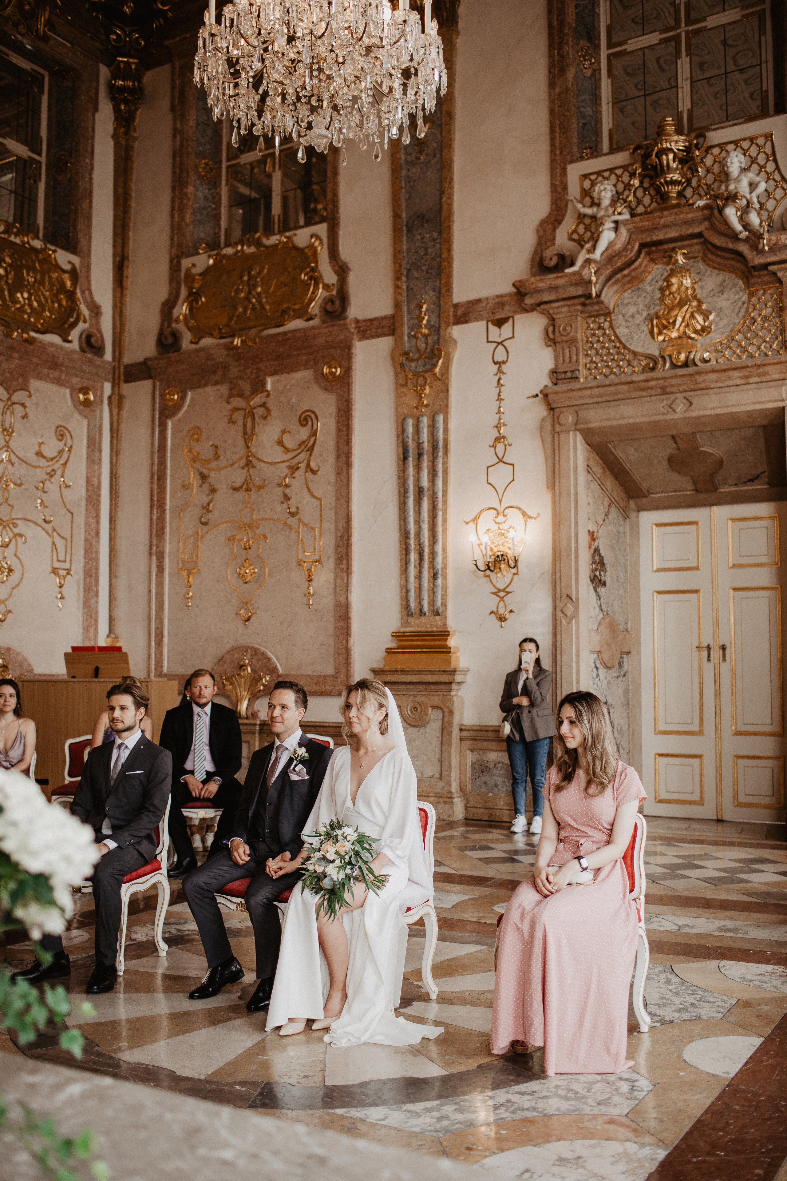 Intimate wedding in Salzburg Austria. Iceland elopement photographer & videographer