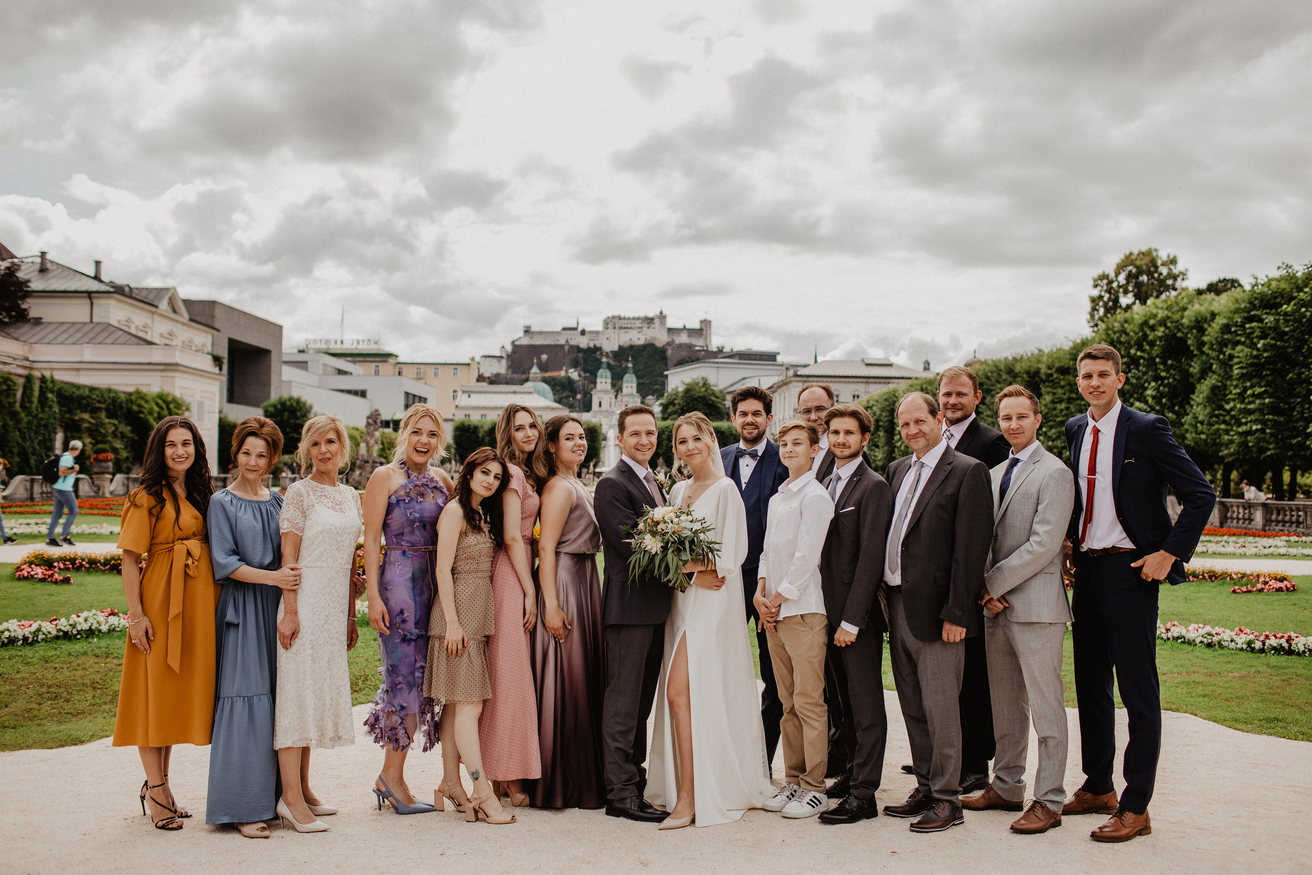 Intimate wedding in Salzburg Austria. Iceland elopement photographer & videographer