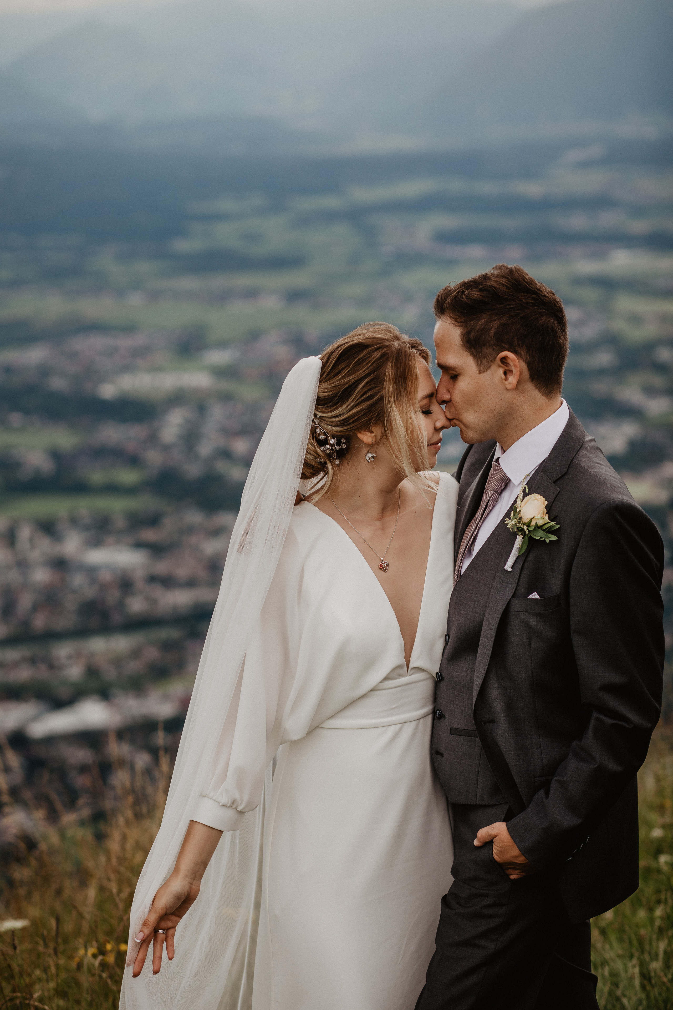 Intimate wedding in Salzburg Austria. Iceland elopement photographer & videographer