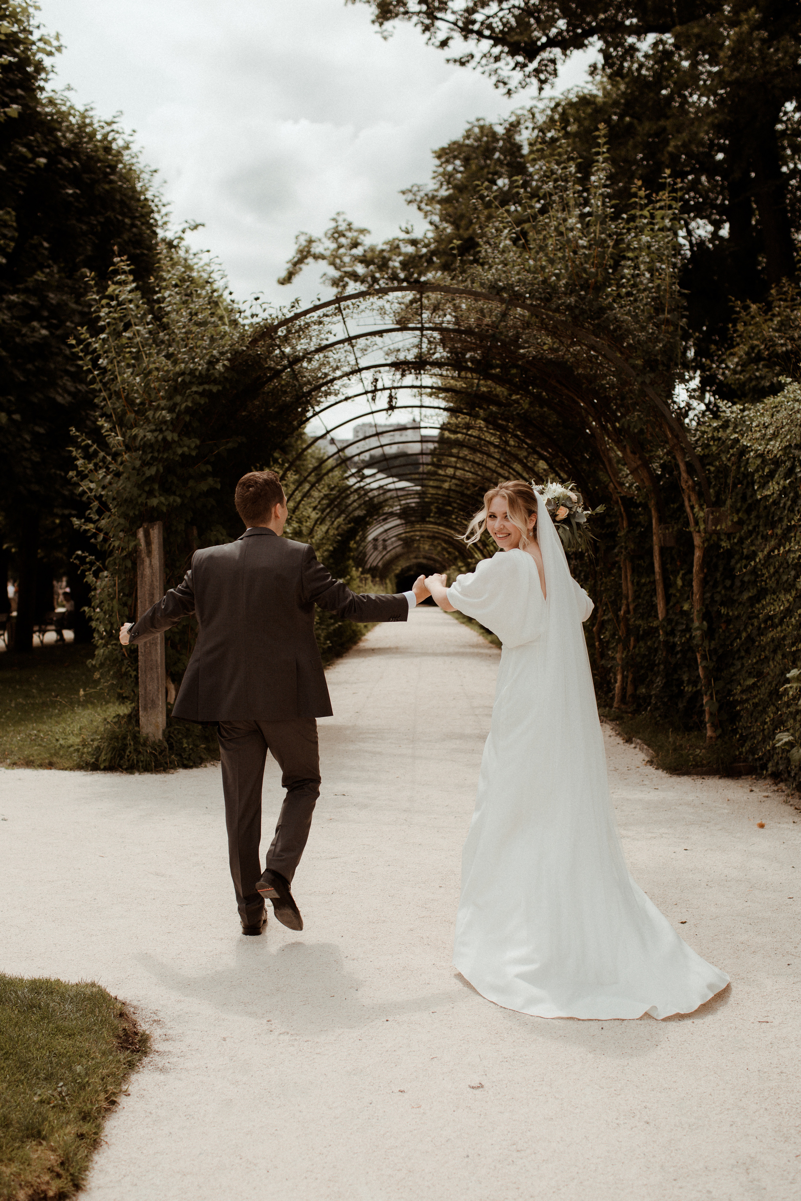 Intimate wedding in Salzburg Austria. Iceland elopement photographer & videographer