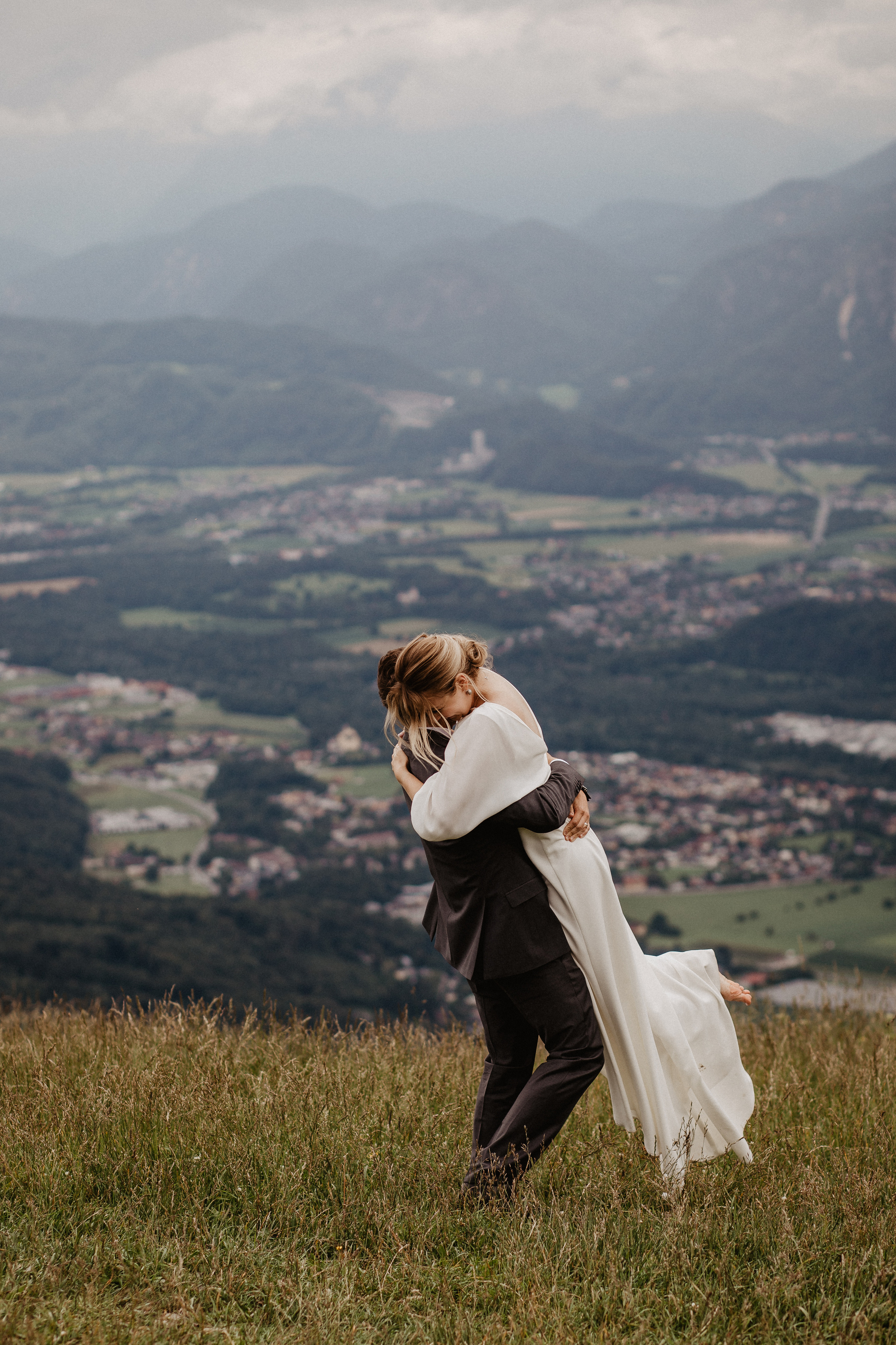 Intimate wedding in Salzburg Austria. Iceland elopement photographer & videographer