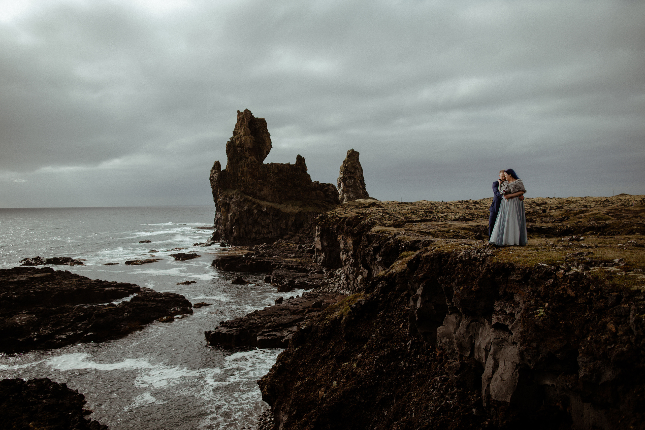 Snaefellsnes elopement Iceland. Iceland elopement photographer & videographer