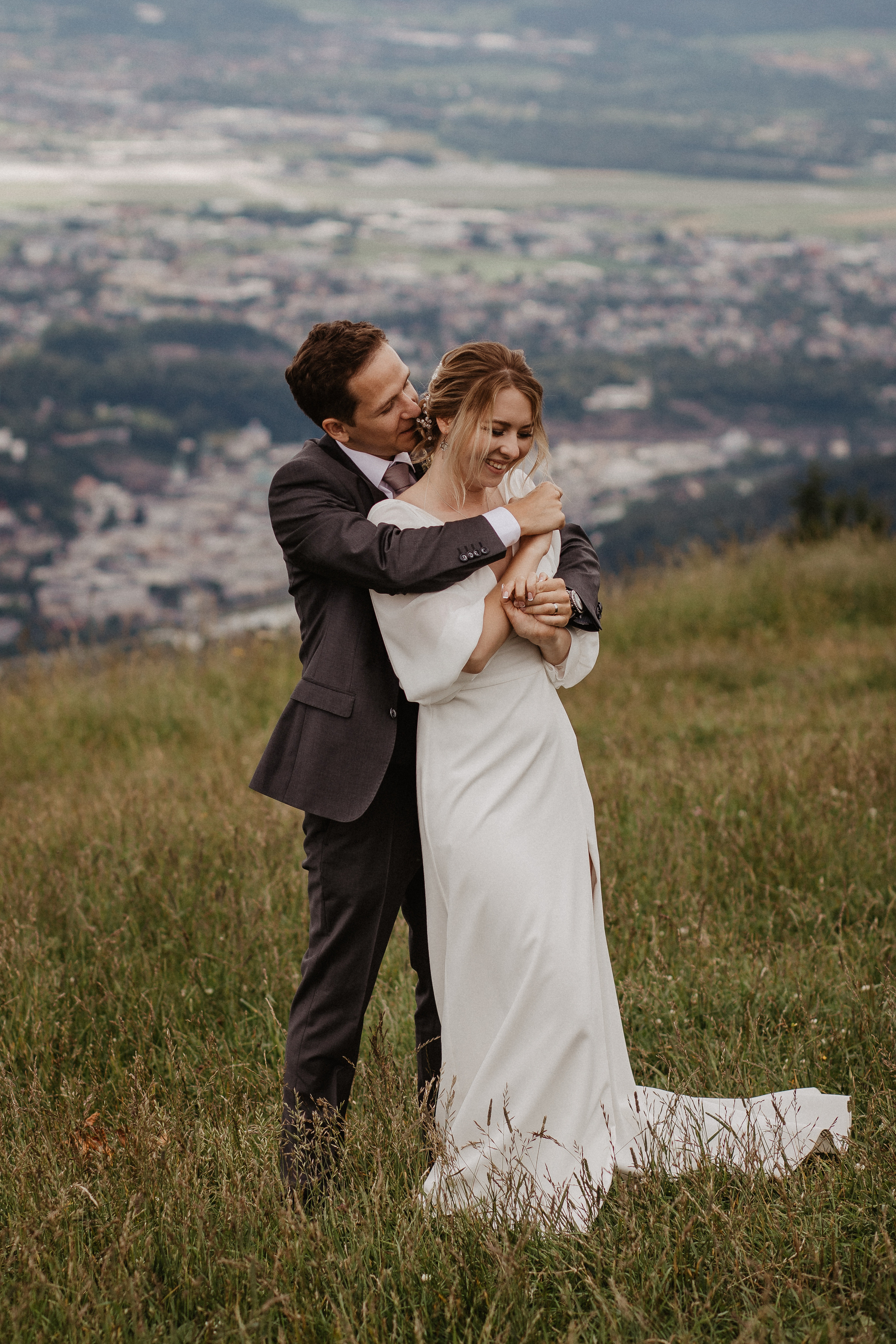 Intimate wedding in Salzburg Austria. Iceland elopement photographer & videographer