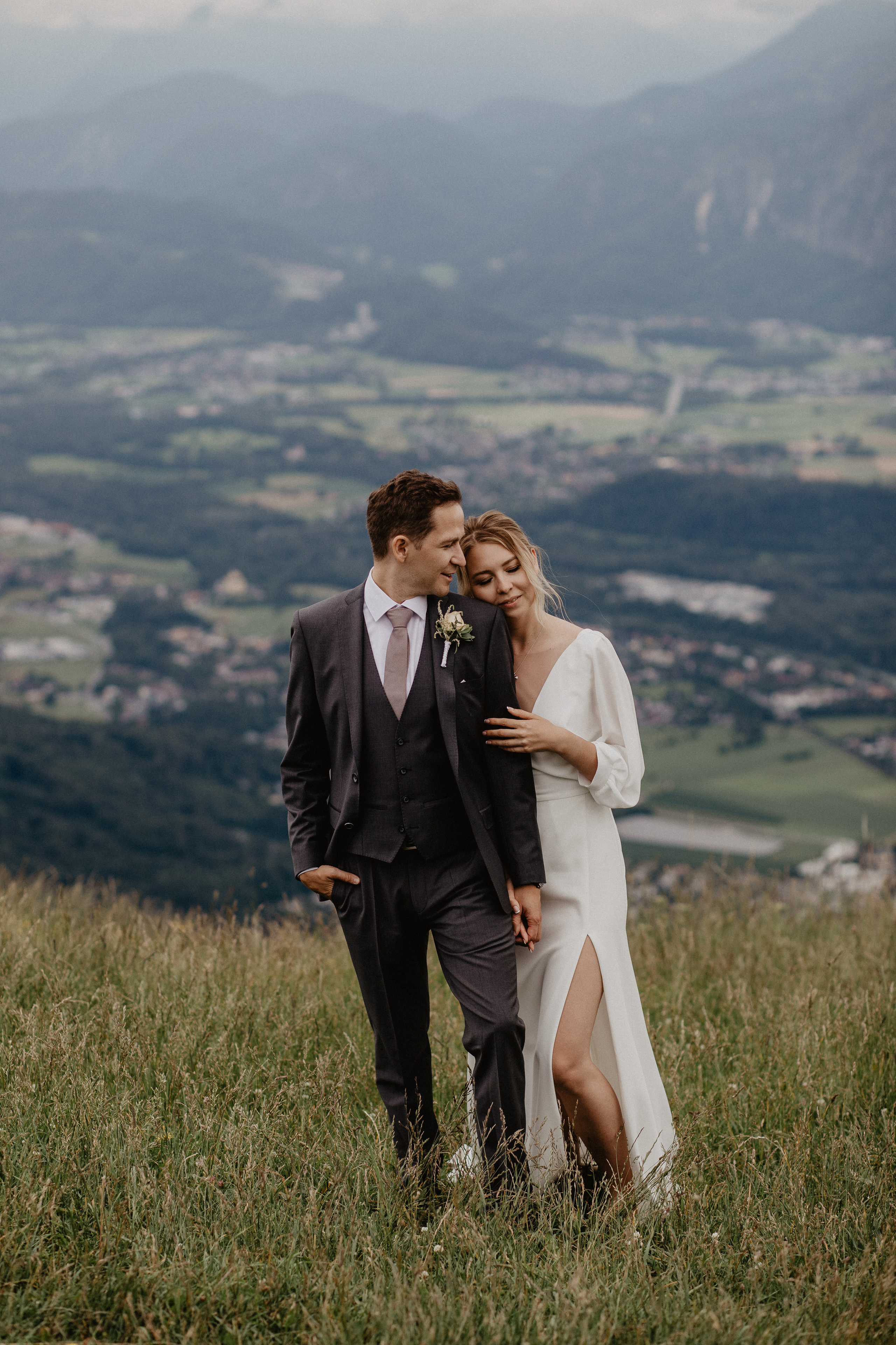 Intimate wedding in Salzburg Austria. Iceland elopement photographer & videographer