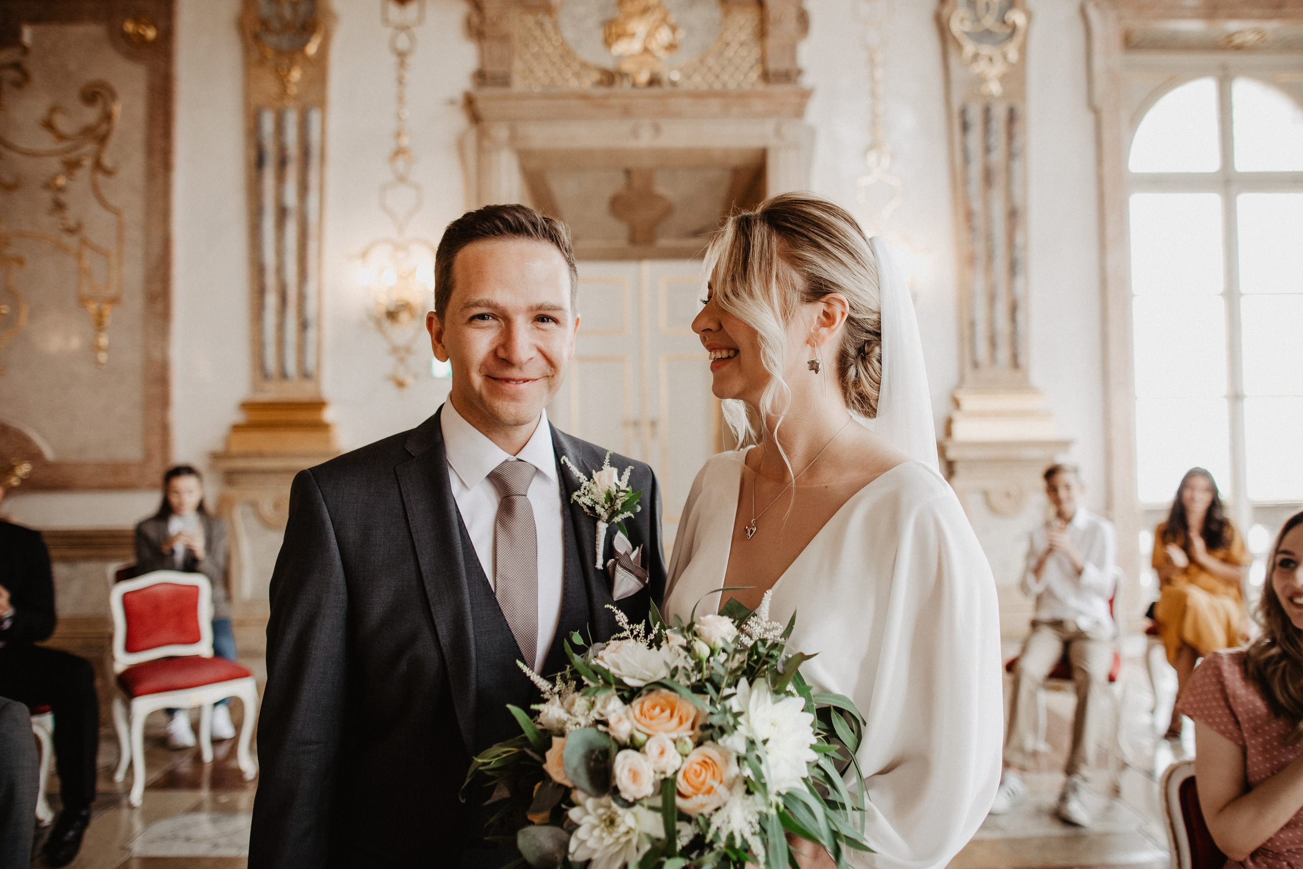 Intimate wedding in Salzburg Austria. Iceland elopement photographer & videographer