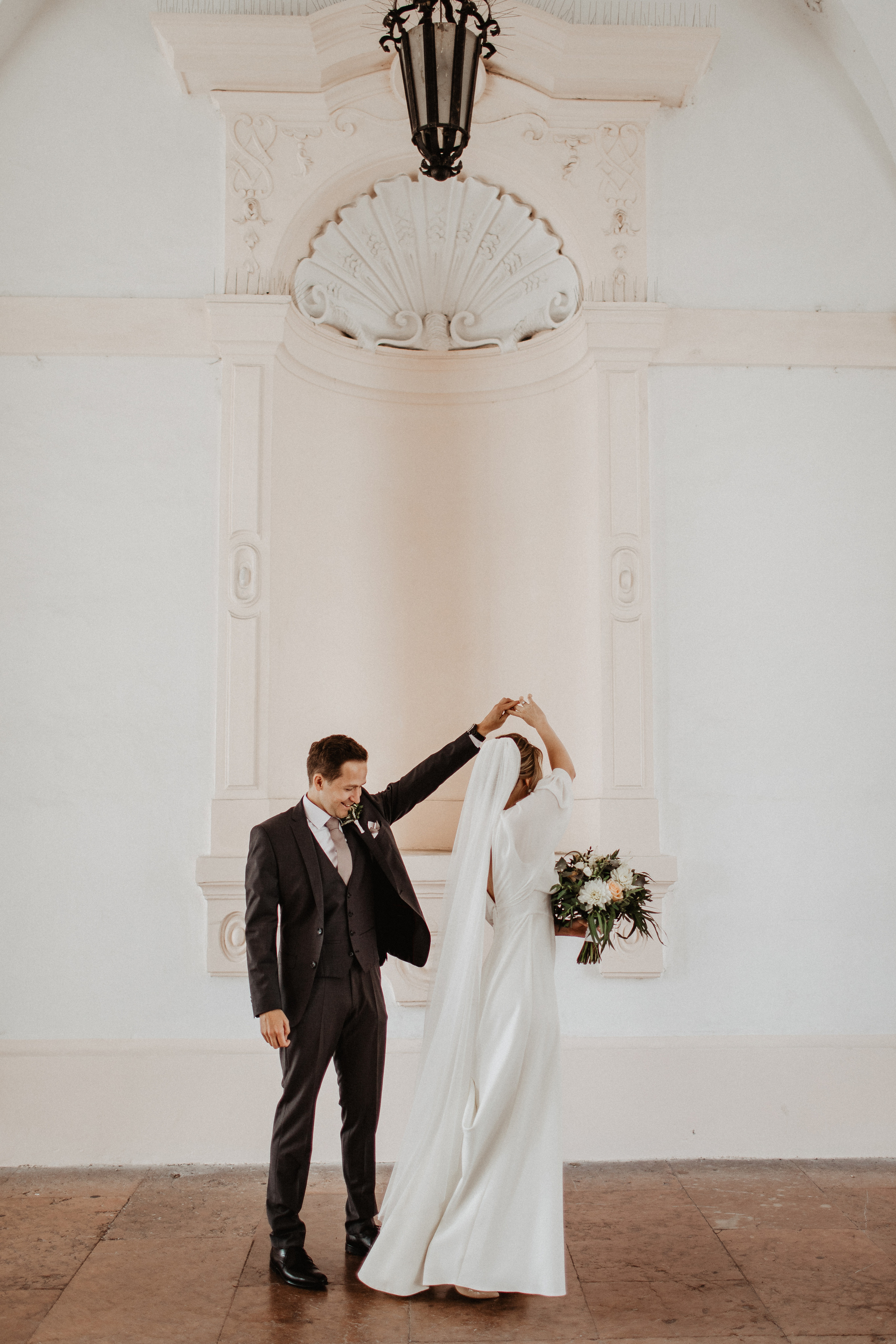 Intimate wedding in Salzburg Austria. Iceland elopement photographer & videographer