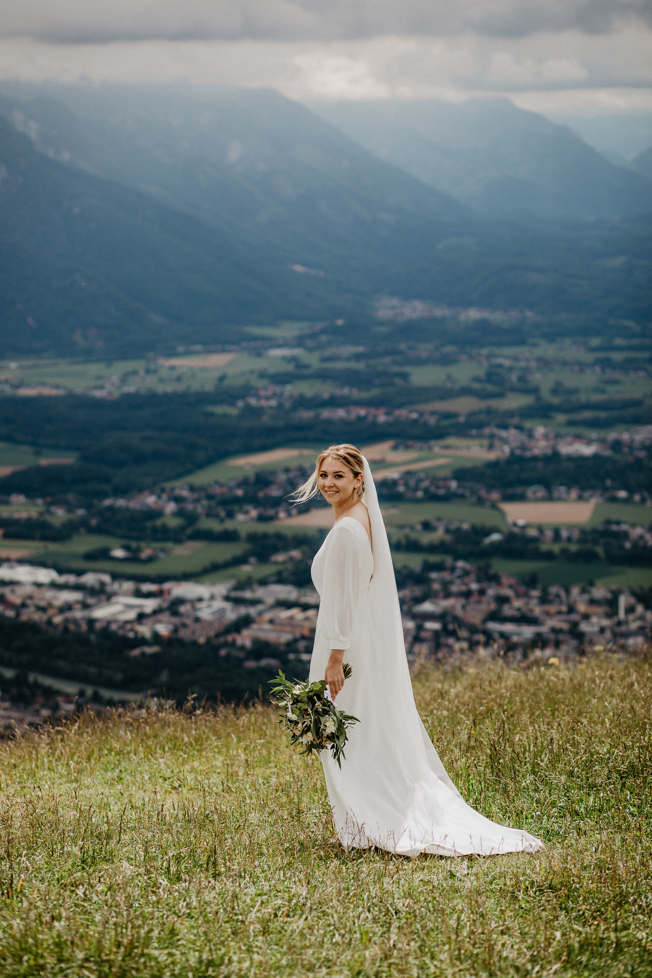 Intimate wedding in Salzburg Austria. Iceland elopement photographer & videographer