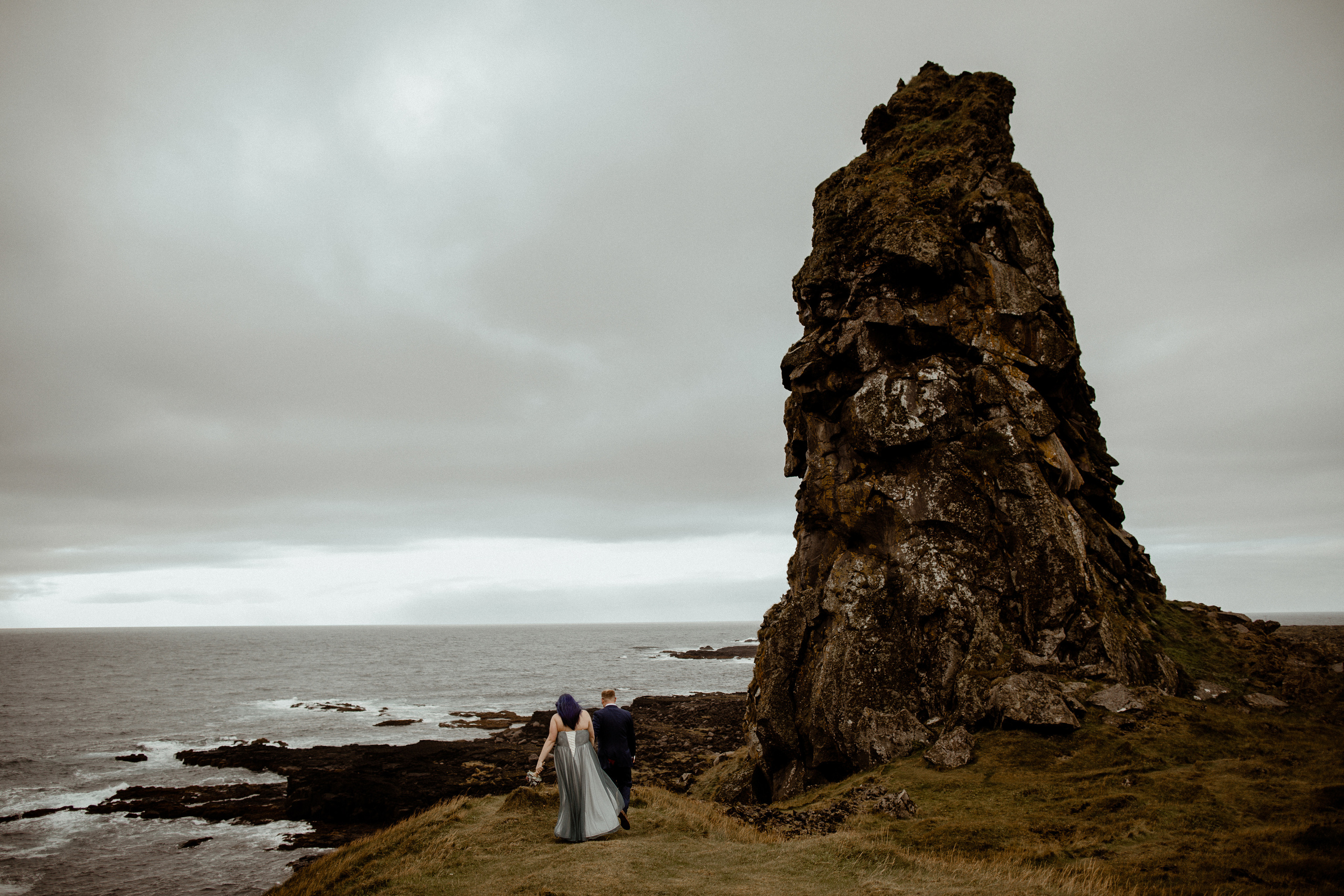 Snaefellsnes elopement Iceland. Iceland elopement photographer & videographer