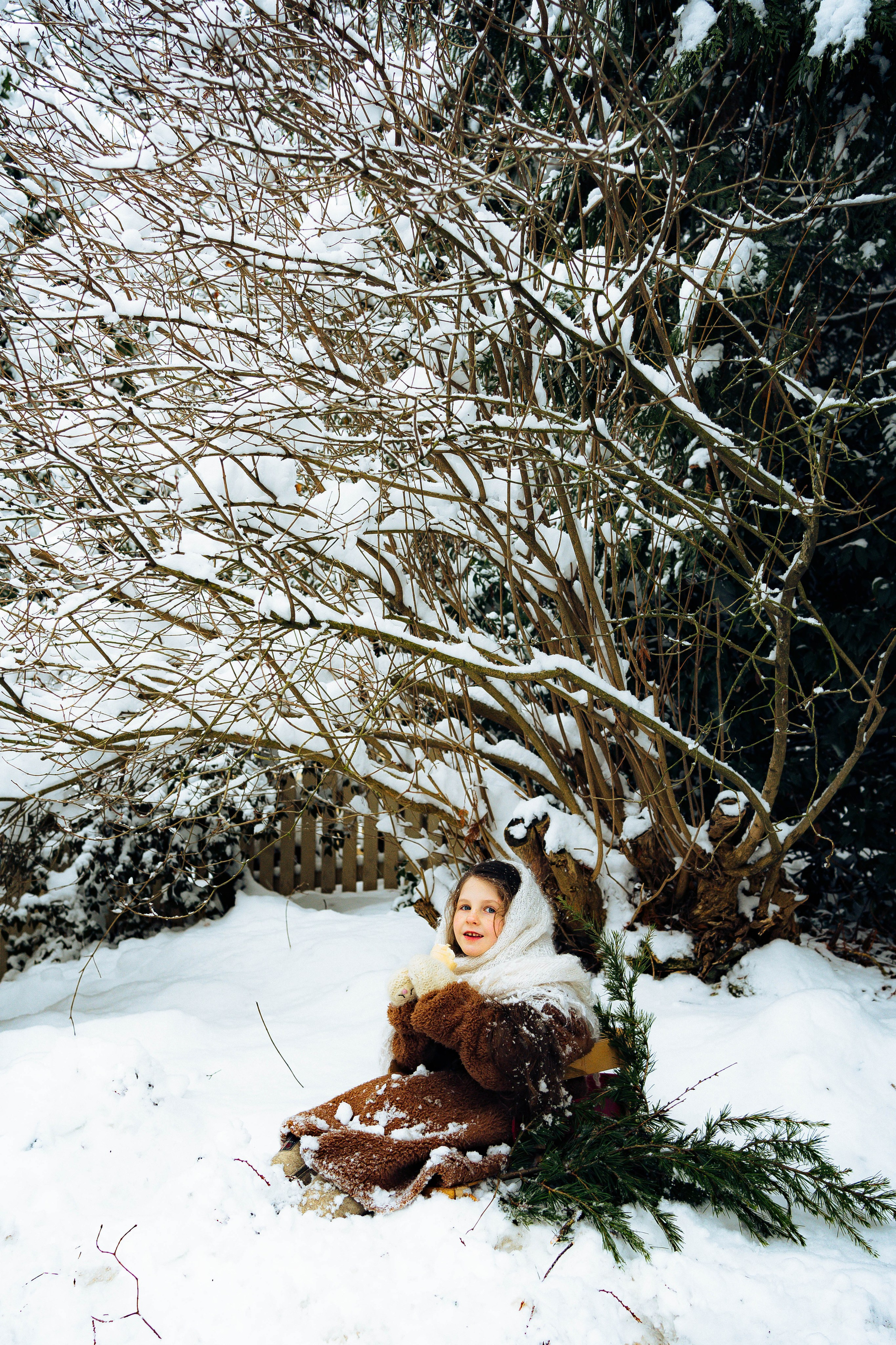 Snow in Vancouver. Main