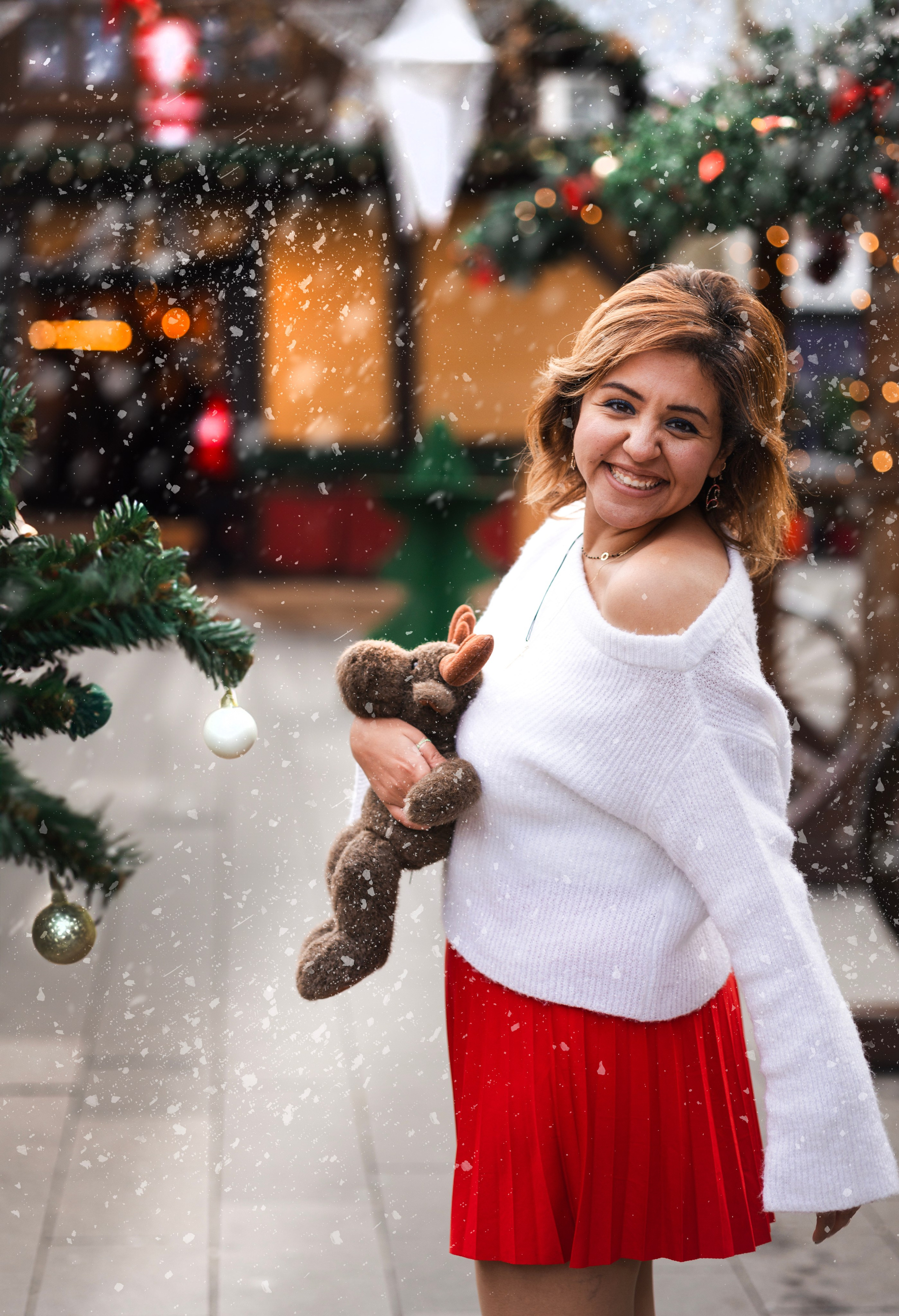 Sandra and Christmas. Photographer in Munich