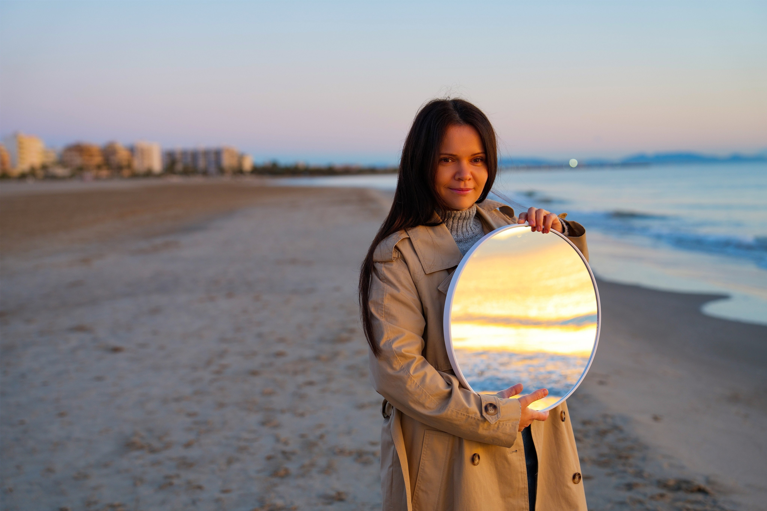 AMANECER OTOÑO. Fotógrafa Olena Petryk. Realizo sesiones de fotos en Puerto de Sagunto