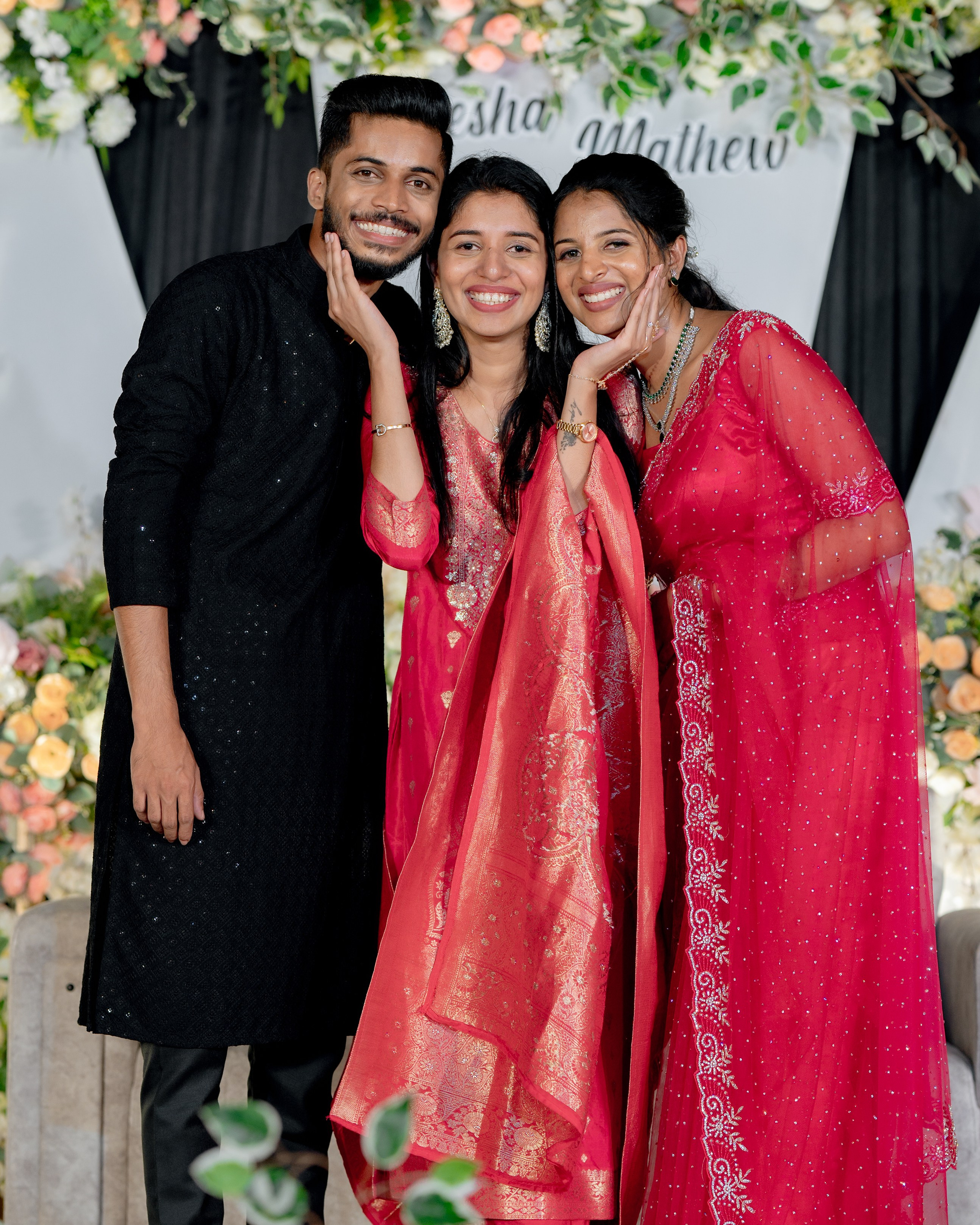 Engagement Ft. Aneesha & Mathew. Fine art Wedding Photographers in India & Canada